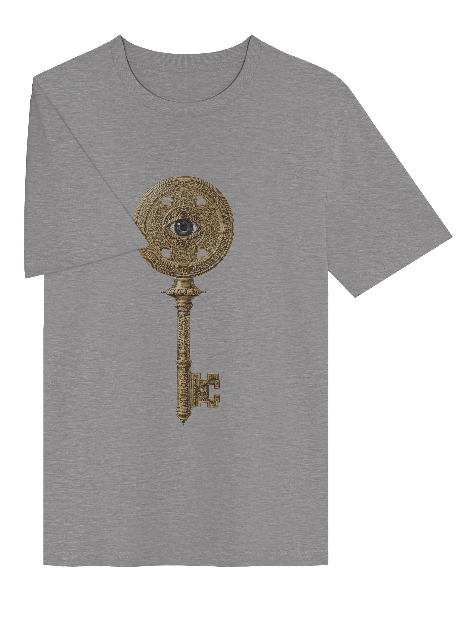 The Gatekeeper’s Key – Heather Grey Structural Edition (Front & Back Print) product image (3)