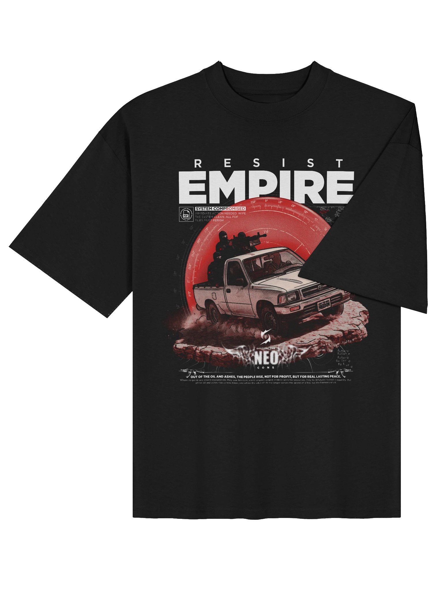 RESIST EMPIRE (UNISEX OVERSIZED) product image (4)