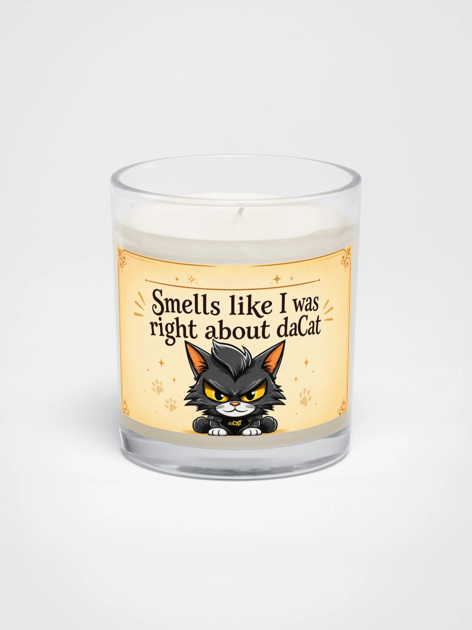 Smells Like I Was Right About daCAT Candle product image (1)
