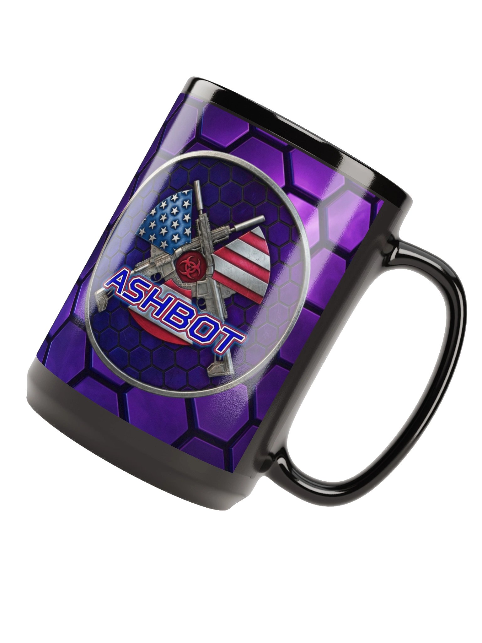 Ashbot / GOML Black Mug product image (4)