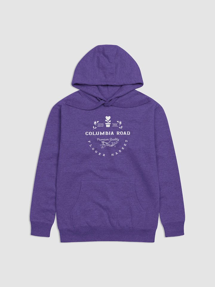 Columbia Road Market Cozy Unisex Hoodie (Purple) product image (1)