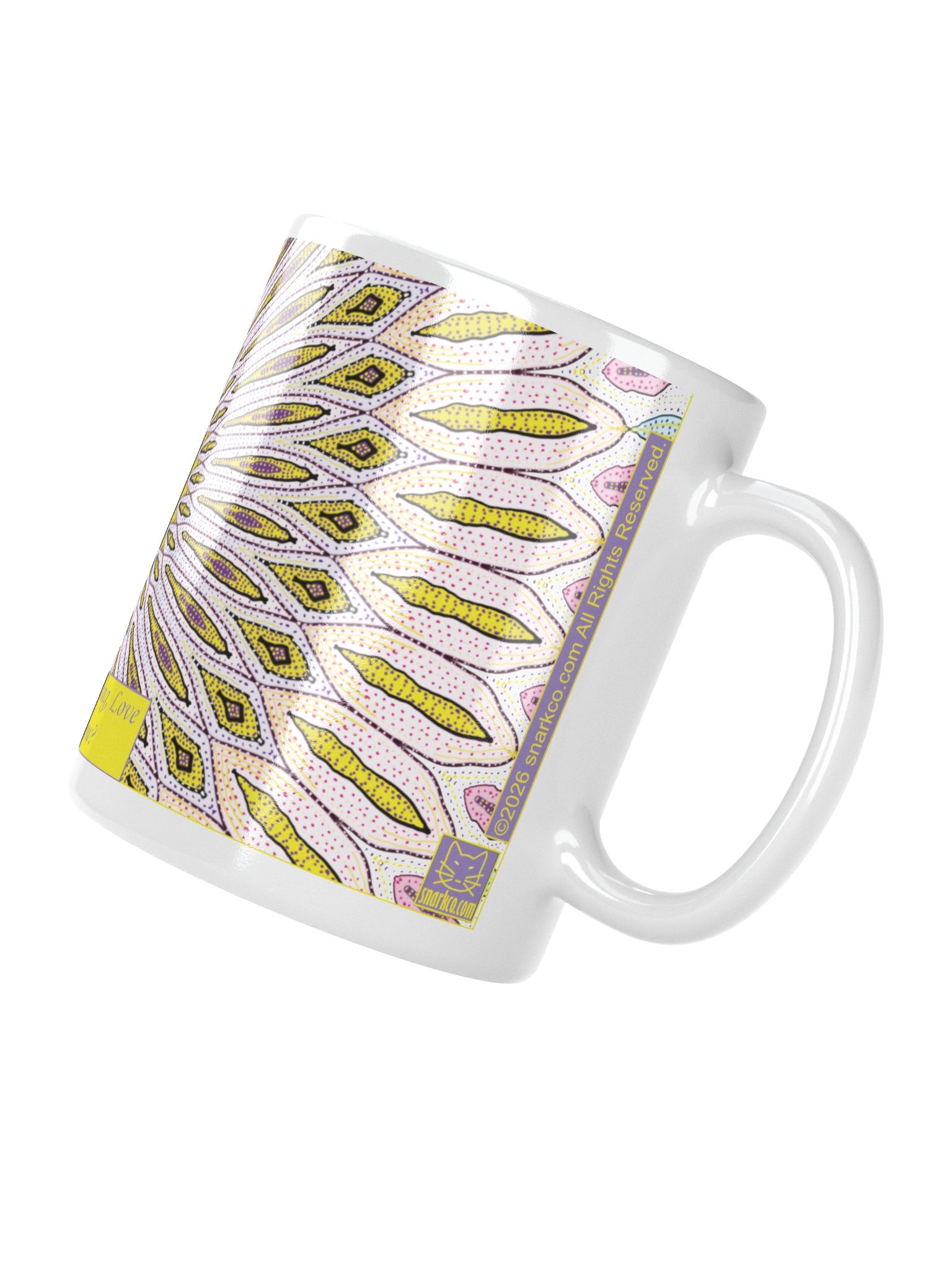 Inspirational mug: "Empathy, Compassion, Understanding, Love. What more do you need to know?" product image (4)