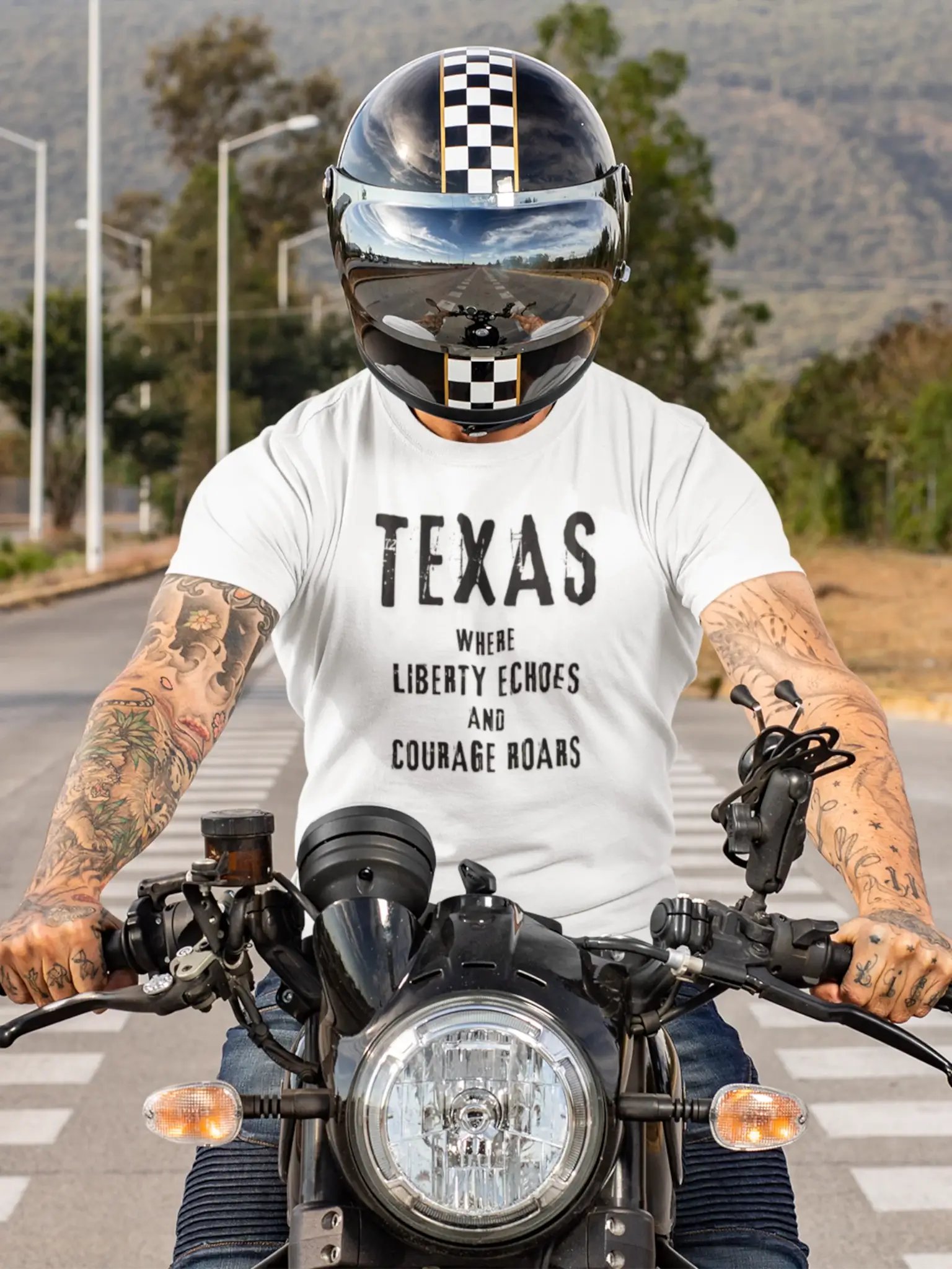Texas Where Liberty Echoes Light T-shirt product image (14)