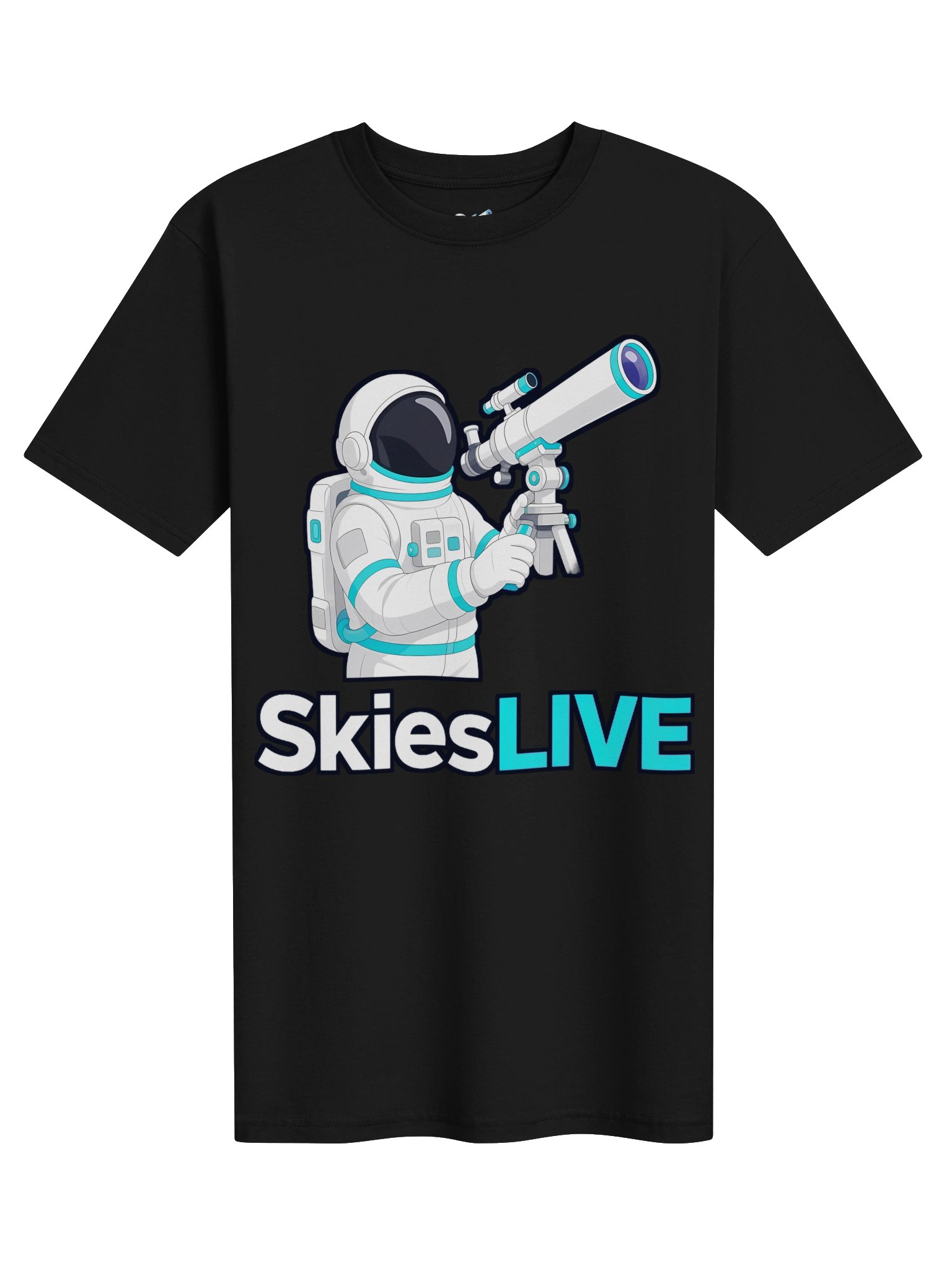 SkiesLIVE Astronaut Premium Heavyweight Tee product image (2)
