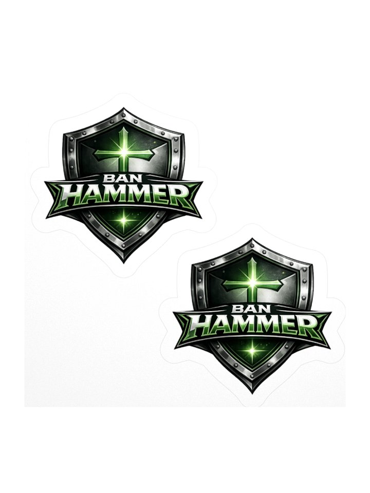 Ban Hammer Stickers product image (1)