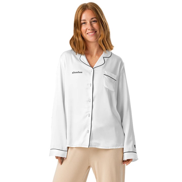 Glamfam White Night Shirt product image (1)