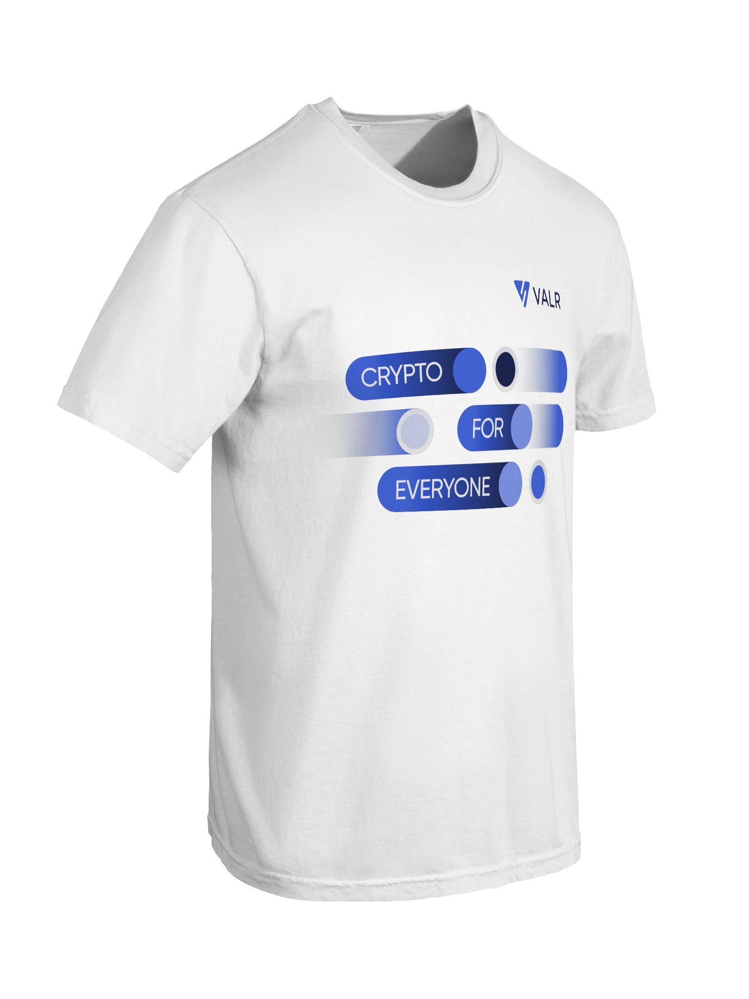 White VALR Unisex Tee product image (6)