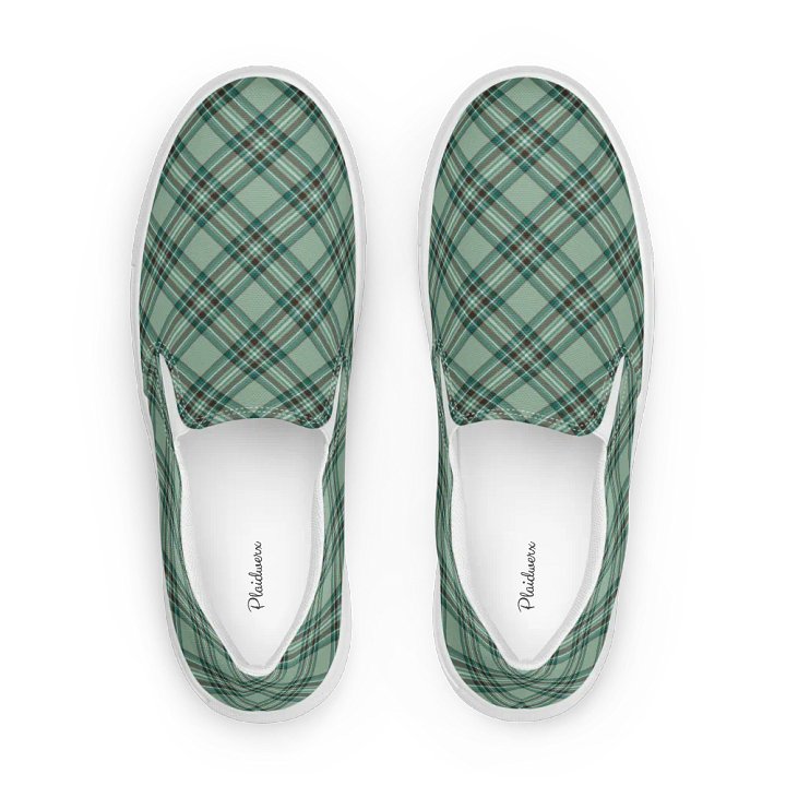Kelly Tartan Women's Slip-On Shoes product image (1)