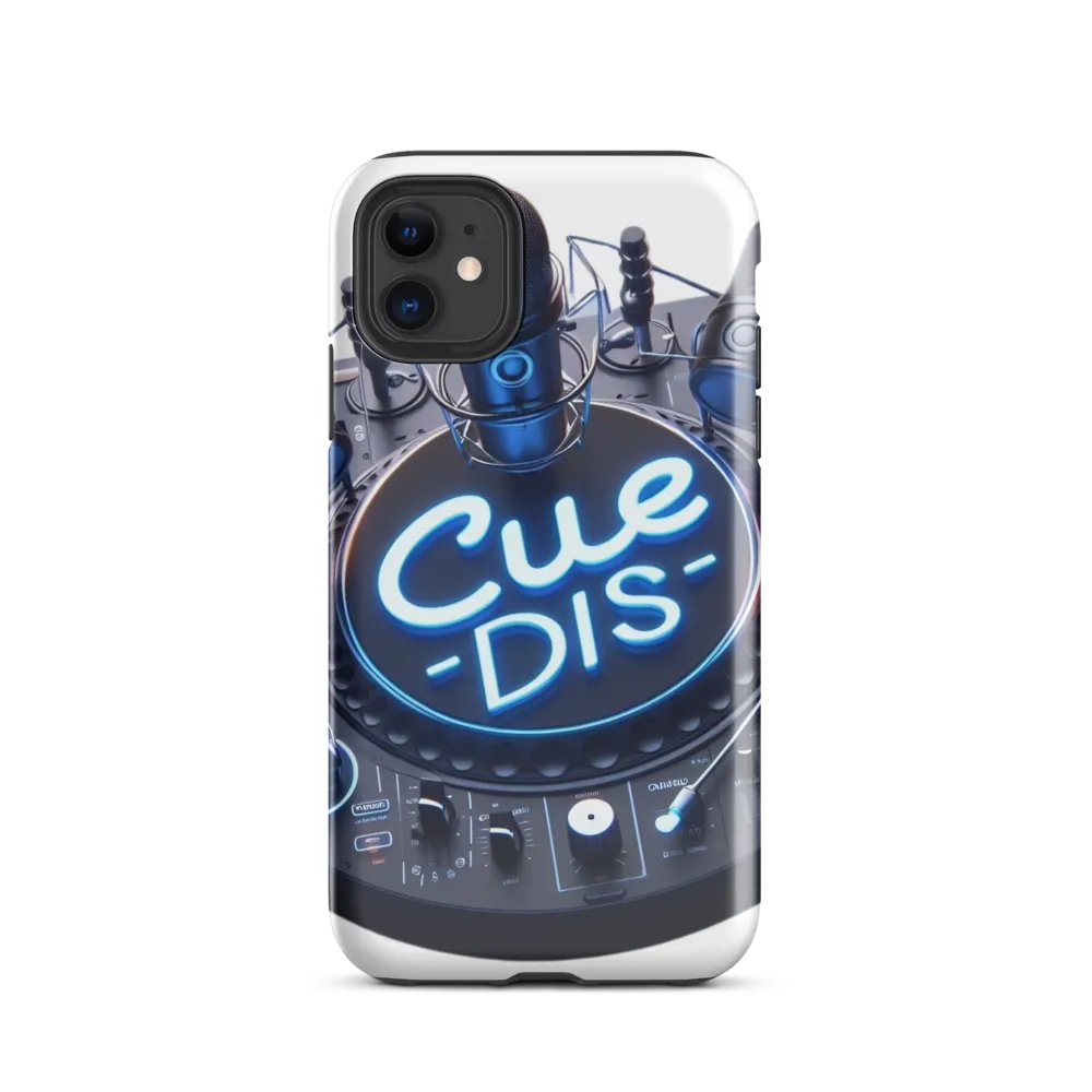 Cue Dis Neon iPhone® Tough Case product image (24)