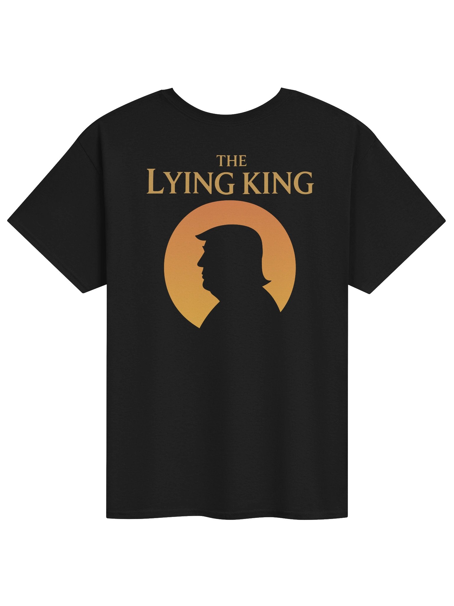 The Lying King Trump T-Shirt – Funny Political Satire Graphic Tee product image (1)