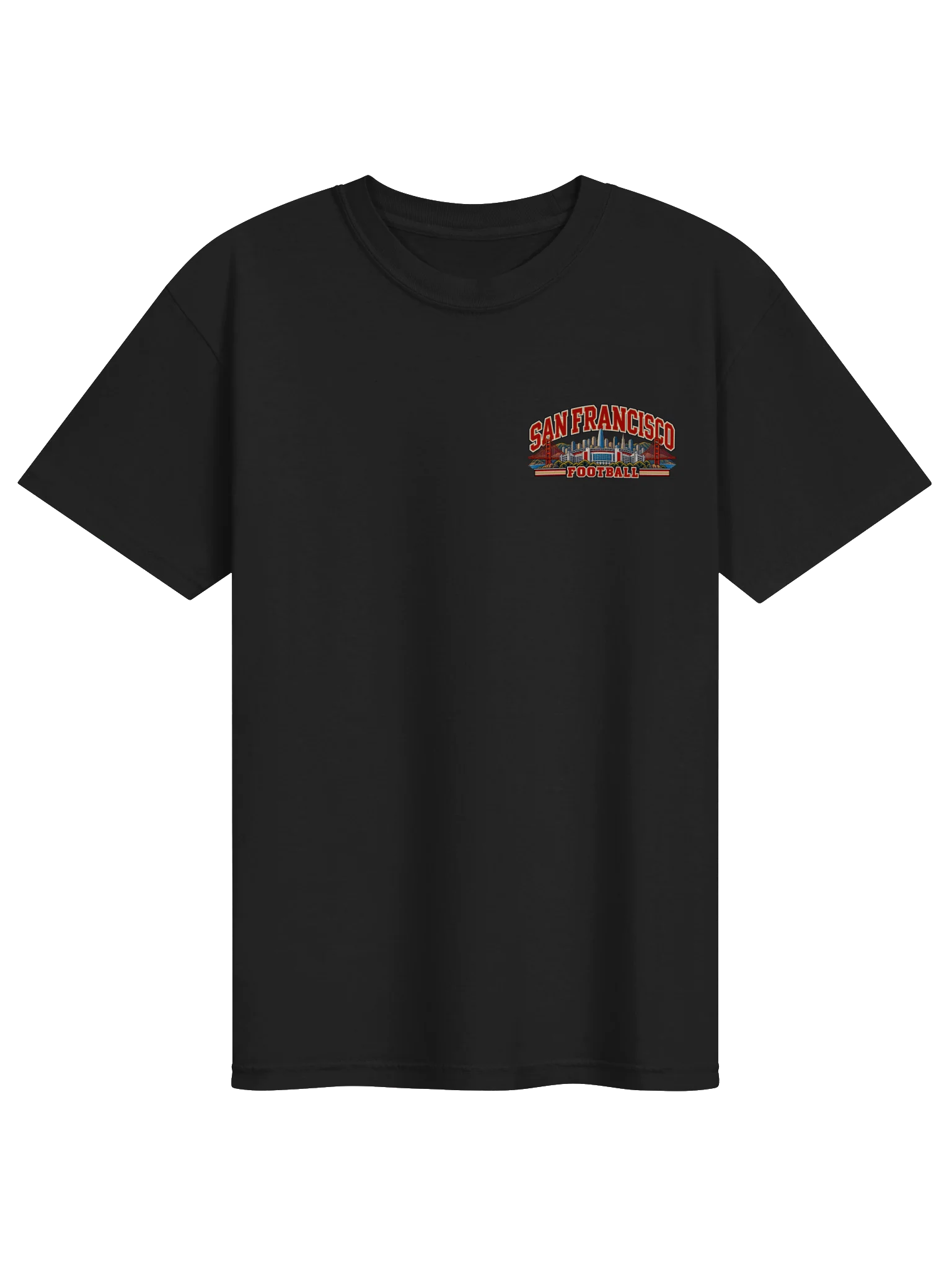 San Francisco Football 2026 Animated Player Back Print T-Shirt product image (1)