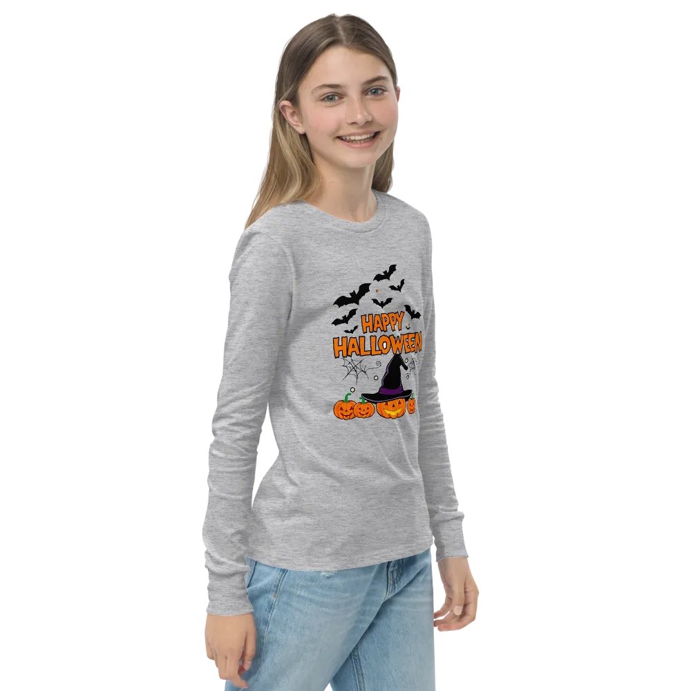 Happy Halloween Youth L/S Tee product image (7)