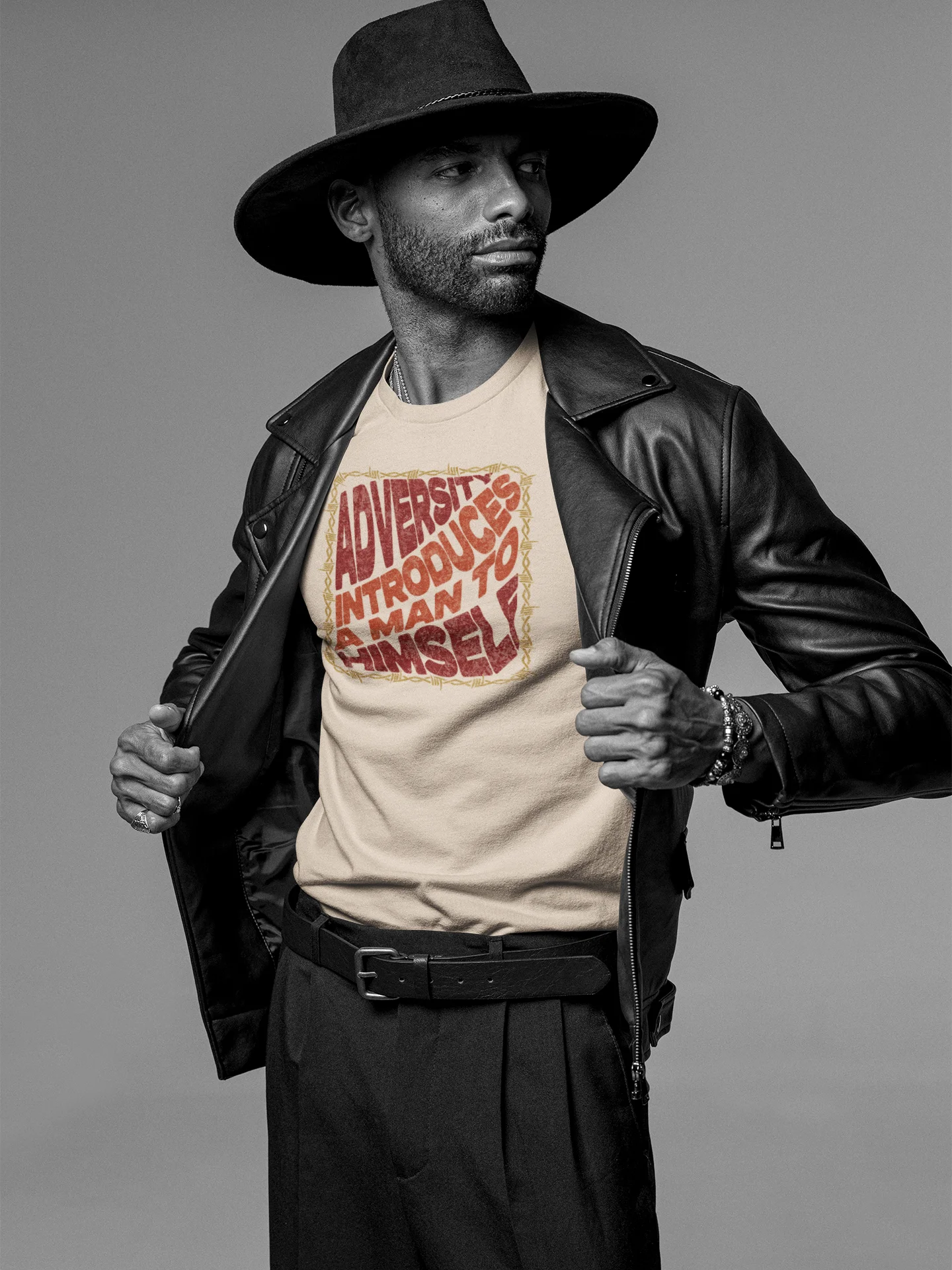 Adversity Introduces A Man To Himself T-Shirt product image (78)