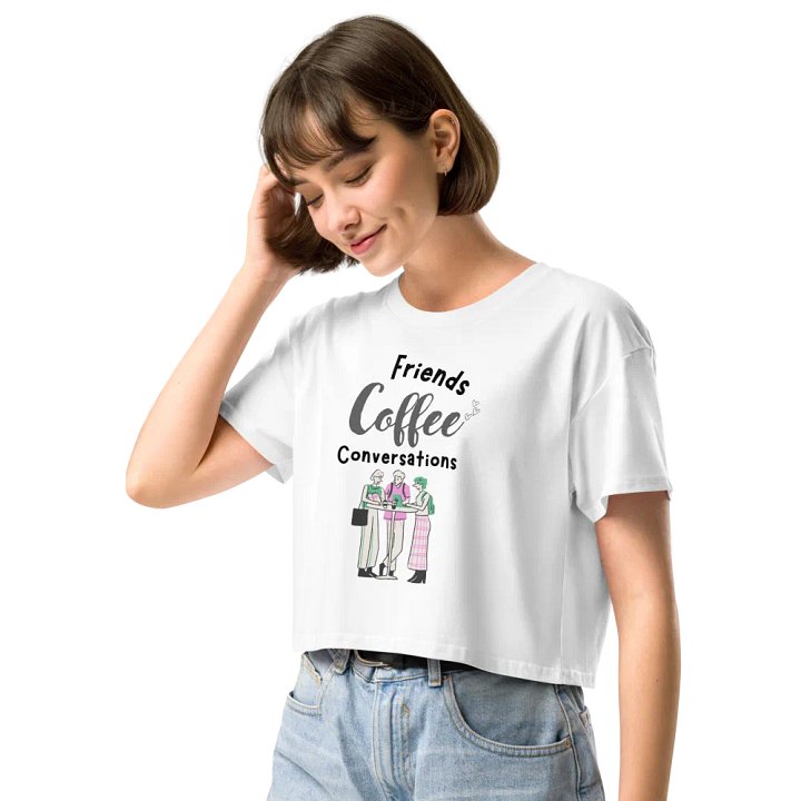 Friendship Cafe Crop Top product image (2)