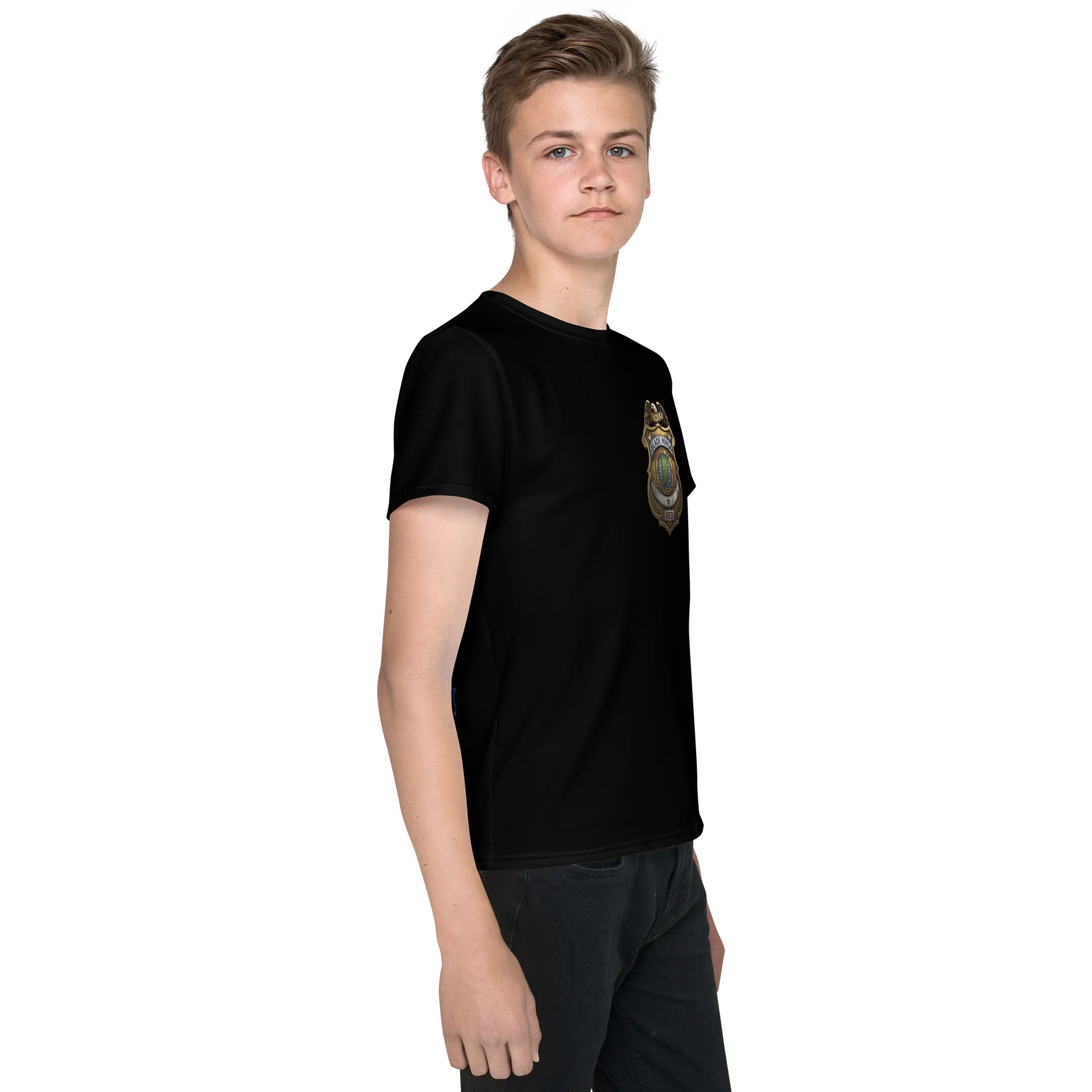 Blade Ninja Chief Badge Youth Tee product image (4)