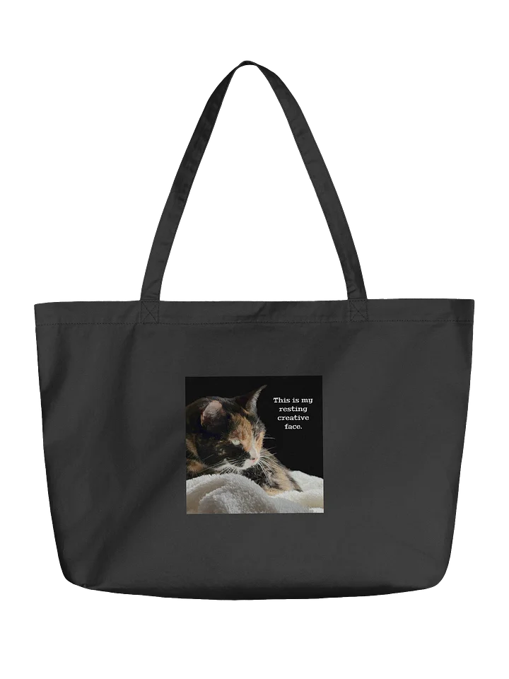 This is my resting creative face. Tote product image (1)
