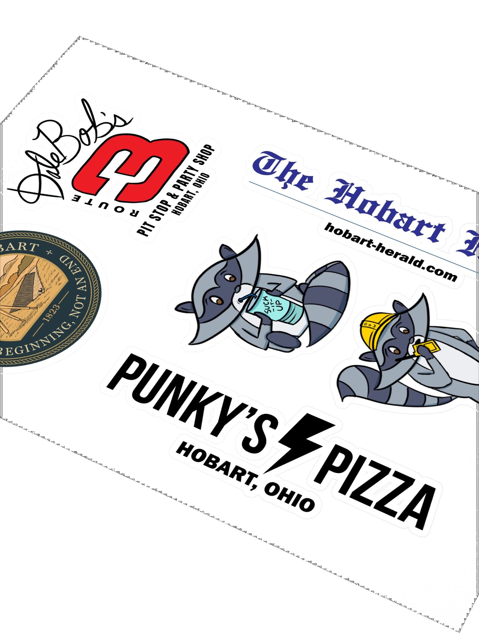 Official Hobart Sticker Sheet (Civic Use Only) product image (2)