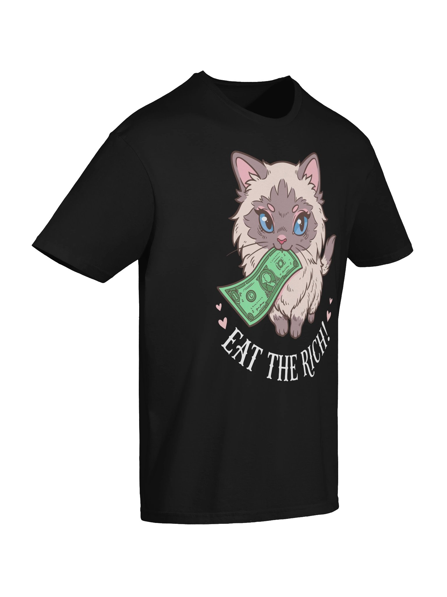 Eat The Rich Ragdoll Cat Shirt product image (7)