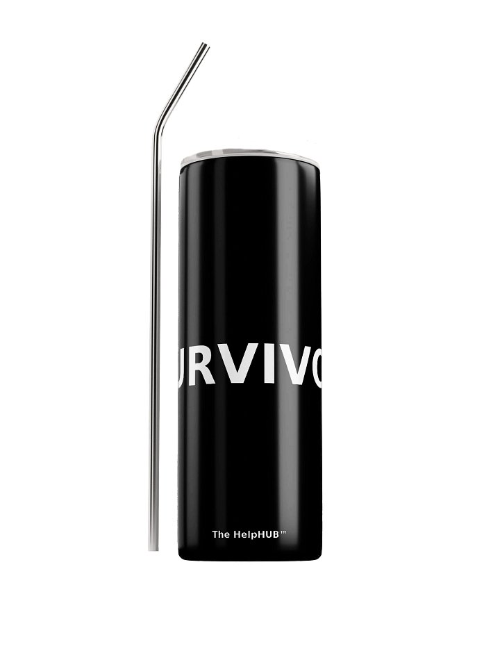 SURVIVOR STAINLESS STEEL TUMBLER product image (1)