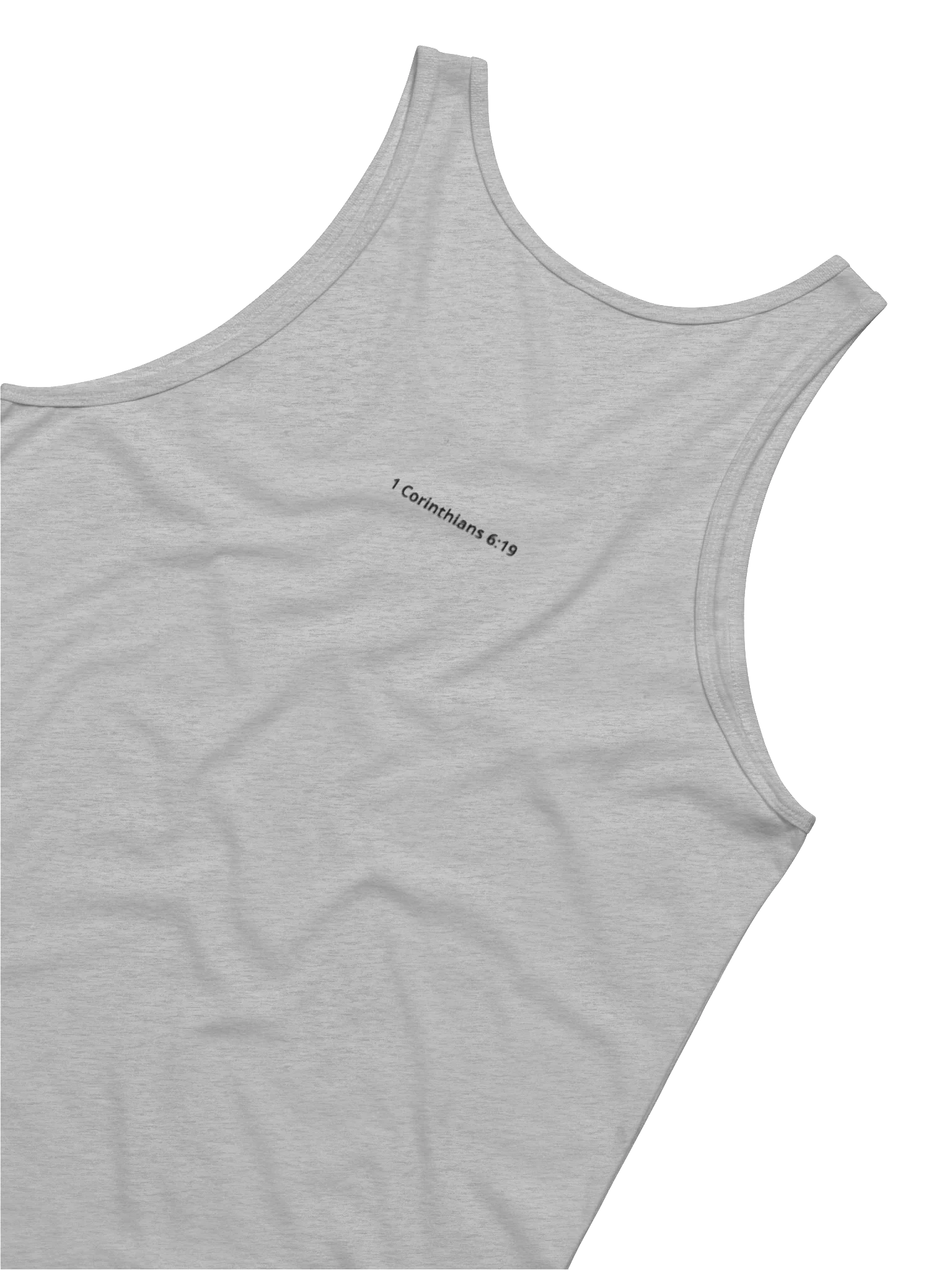 His House Mens Jersey Tank - Grey/White by His House