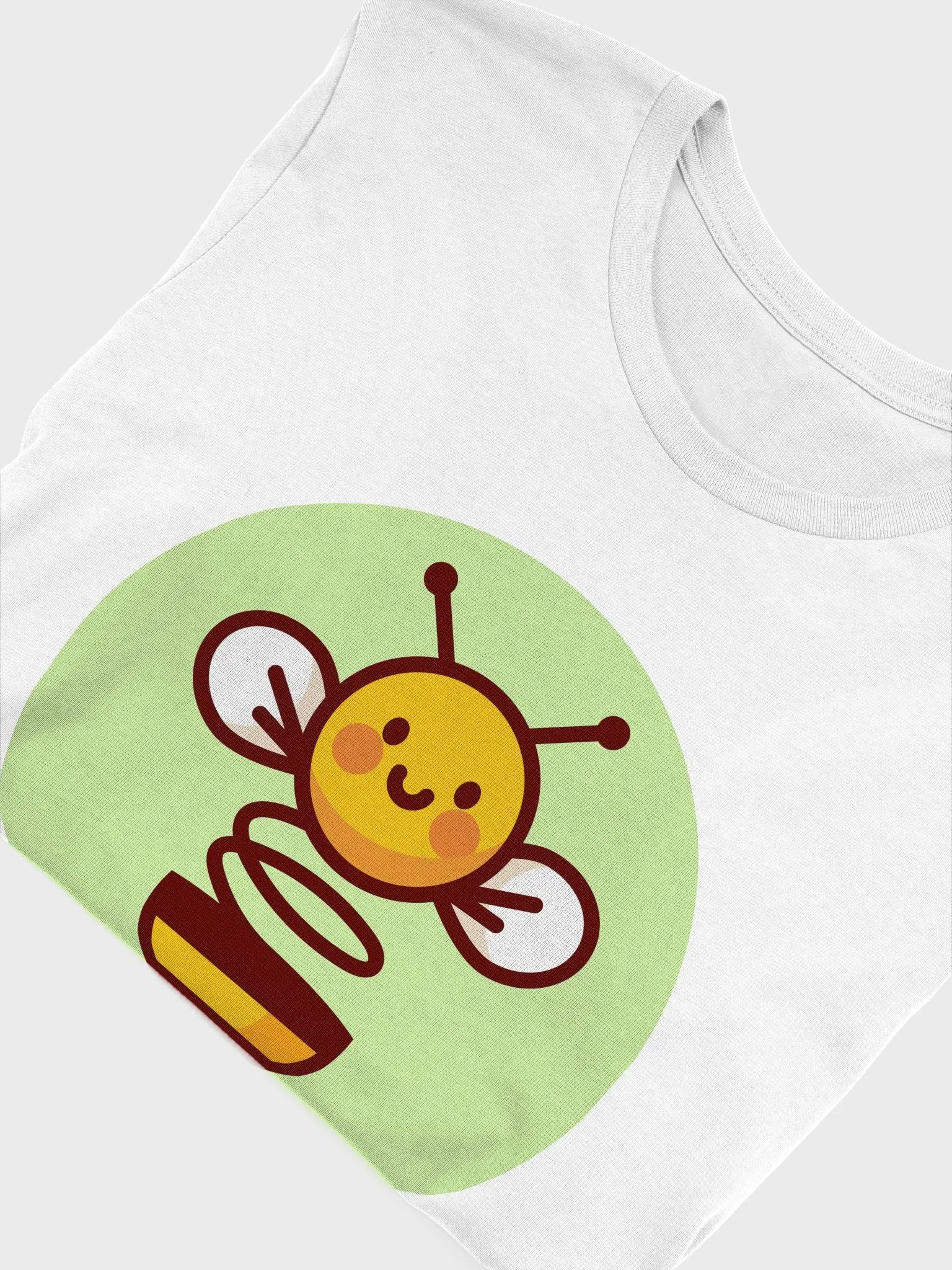 Light bee-shirt | Large green logo product image (52)