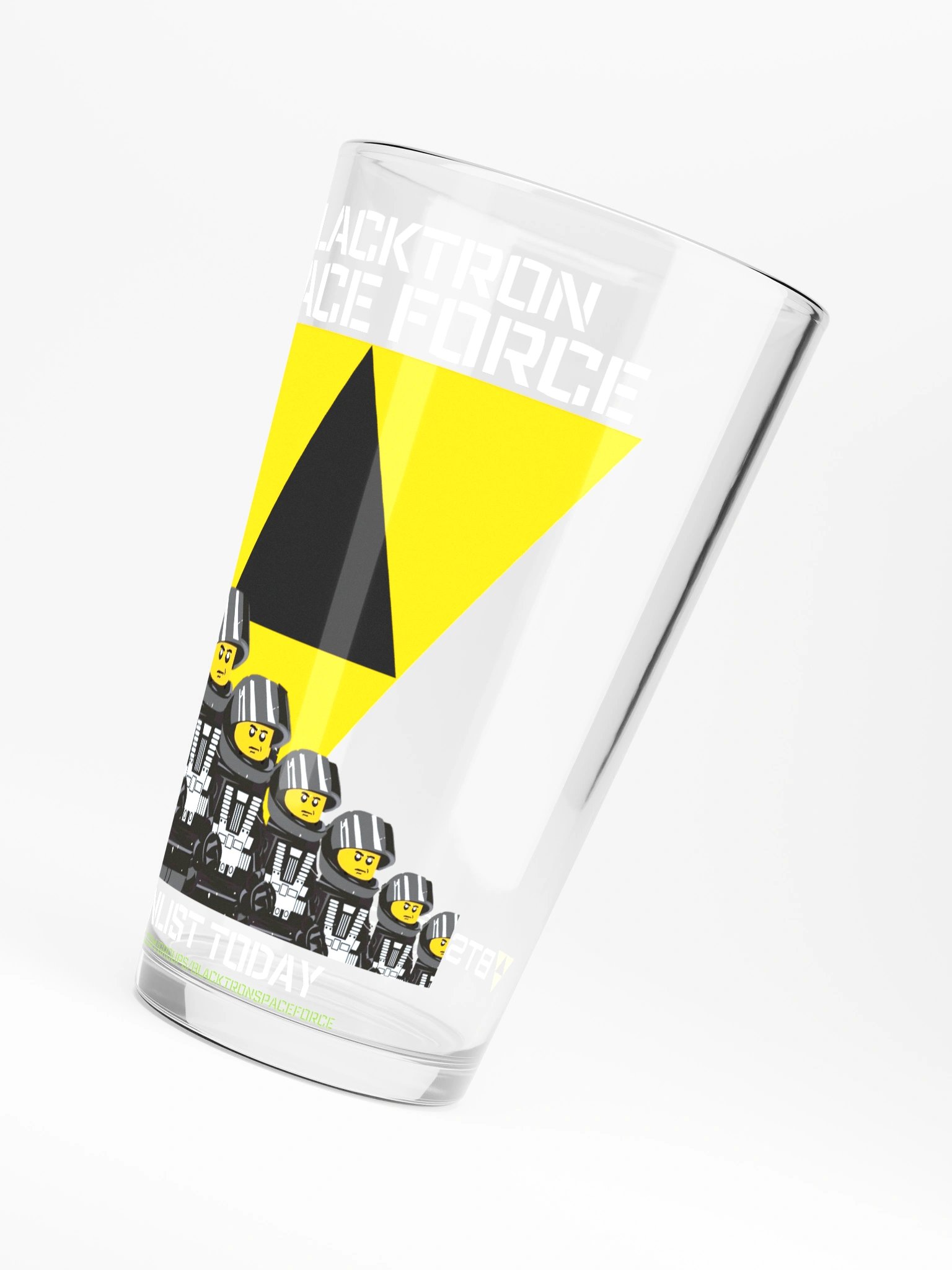 Blacktron Space Force Shaker Pint Glass product image (6)