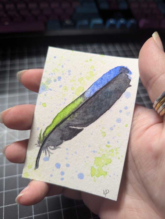 ATC - Feather (Blue/Green) product image (1)