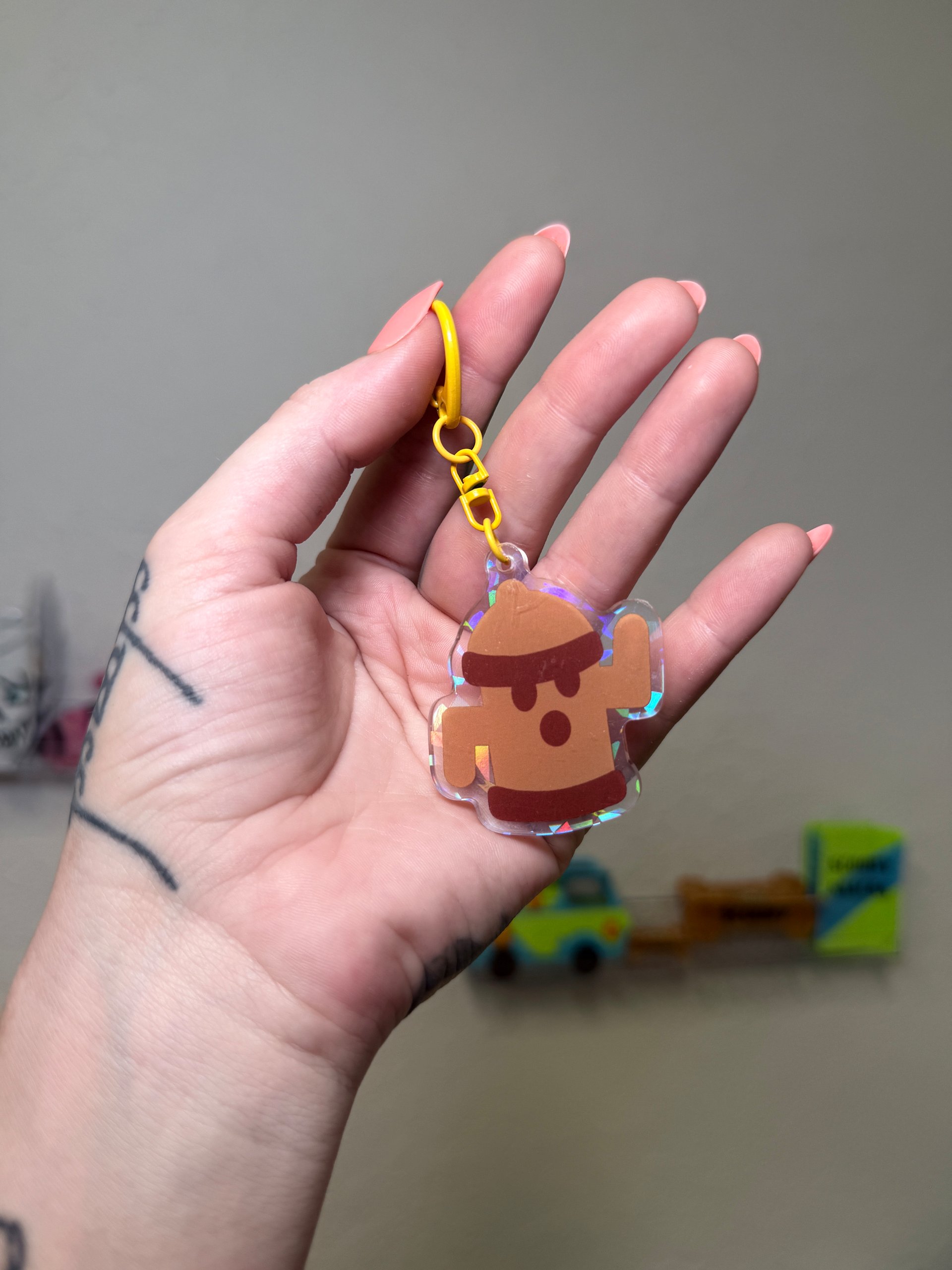 Gyroid Keychain product image (1)