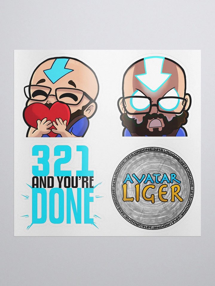 Liger Sticker Pack 1 product image (1)
