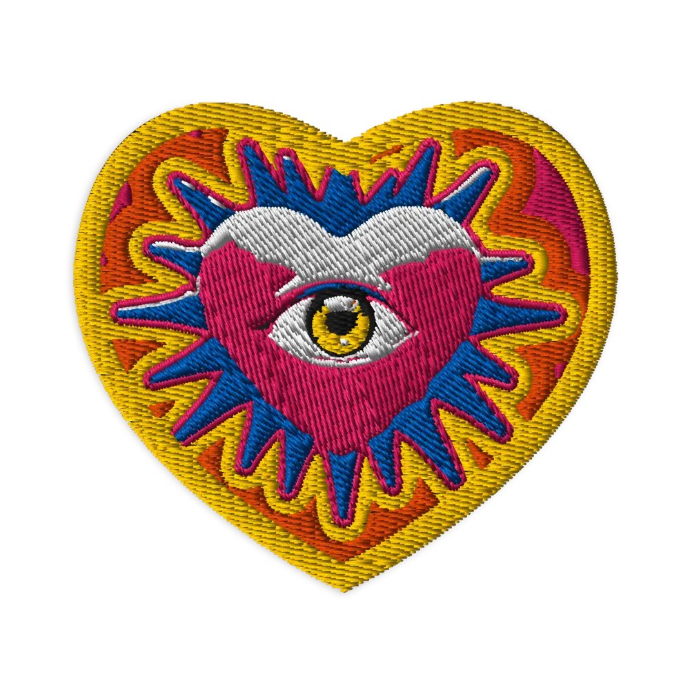 Eye Love You Today Patch Yellow product image (1)