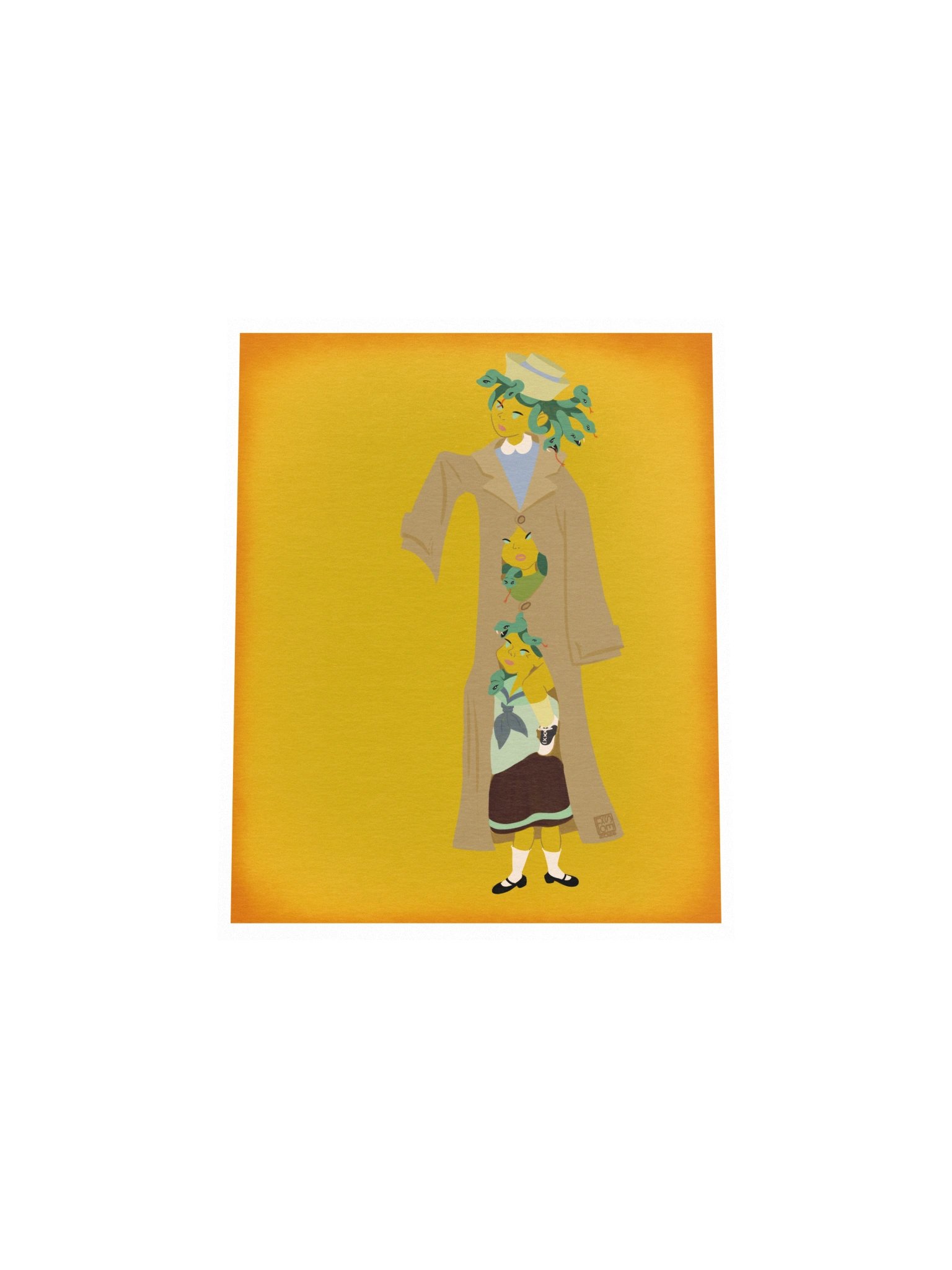 Just 3 Gorgons in a Trenchcoat product image (8)