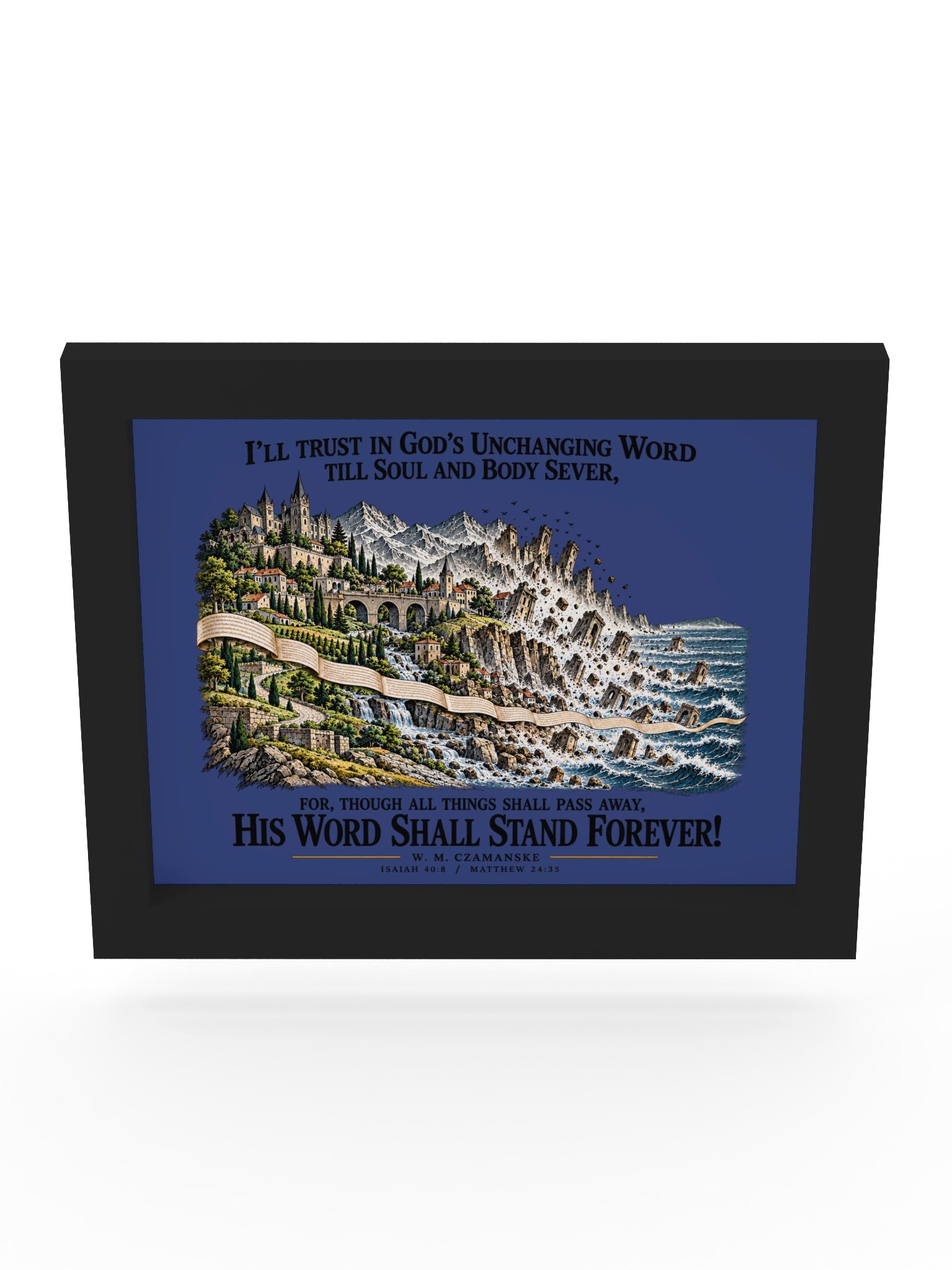 God's Unchanging Word Framed Wall Art product image (5)