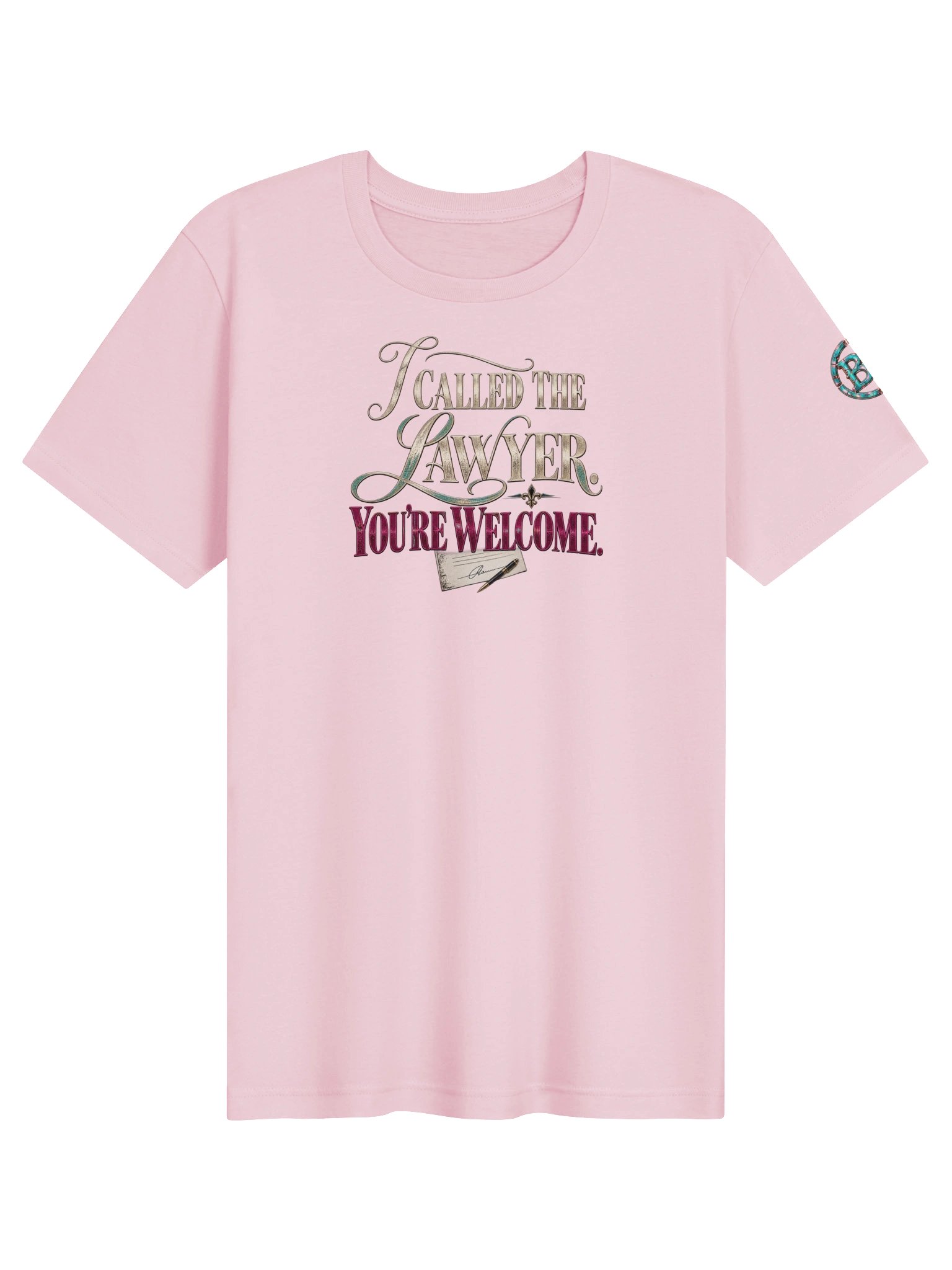 Funny Divorce Party Group Shirt — I Called the Lawyer, You’re Welcome | Broken Women!™ product image (2)