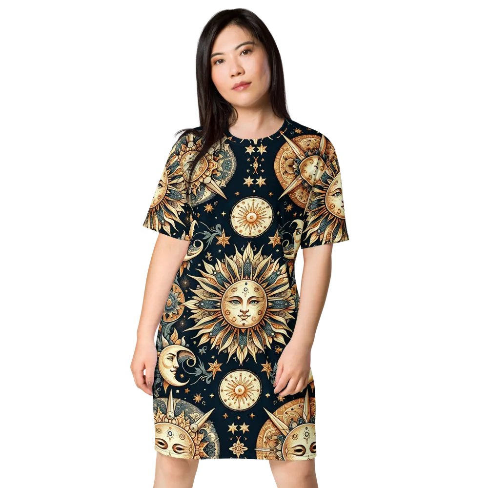 All-Over Print T-Shirt Dress product image (3)