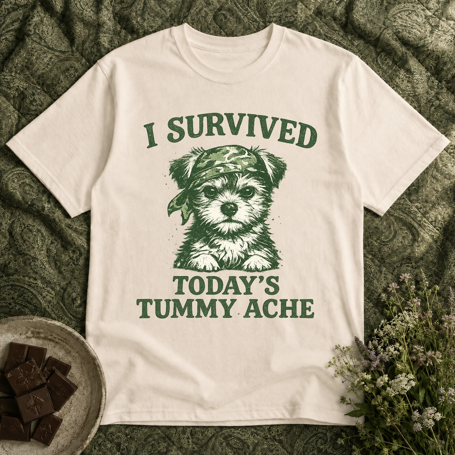 Survived today's tummy ache product image (1)