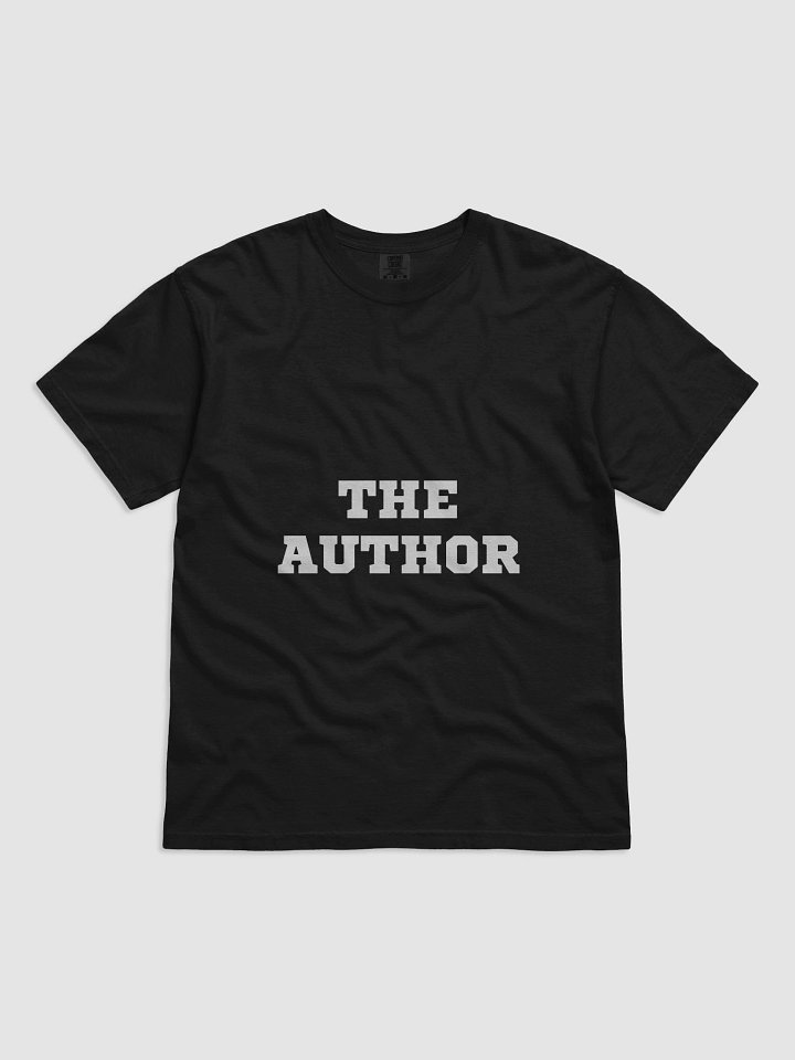 "The Author" T-Shirt product image (1)