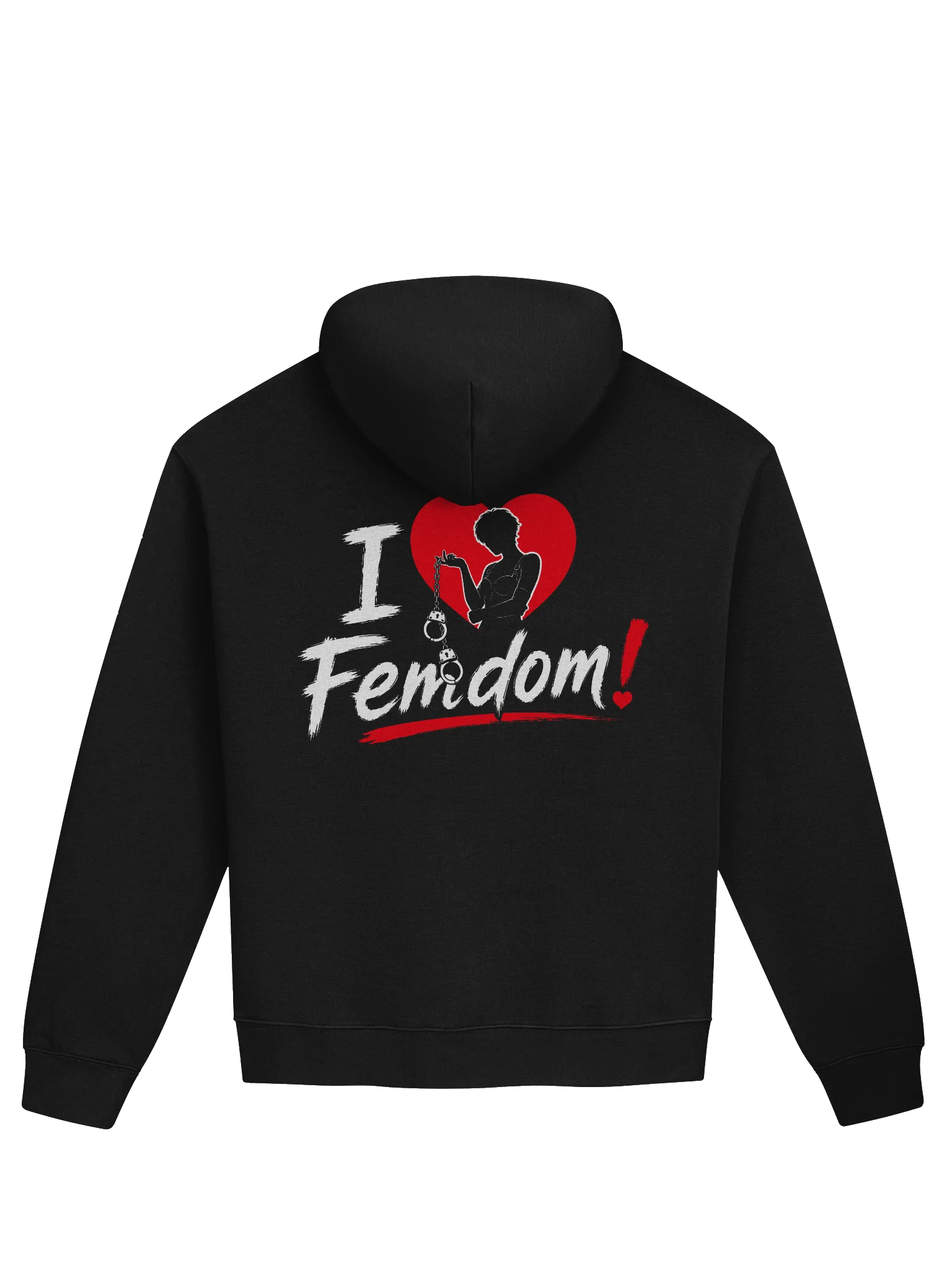 I Love Femdom! – Gothic Streetwear Hoodie product image (3)