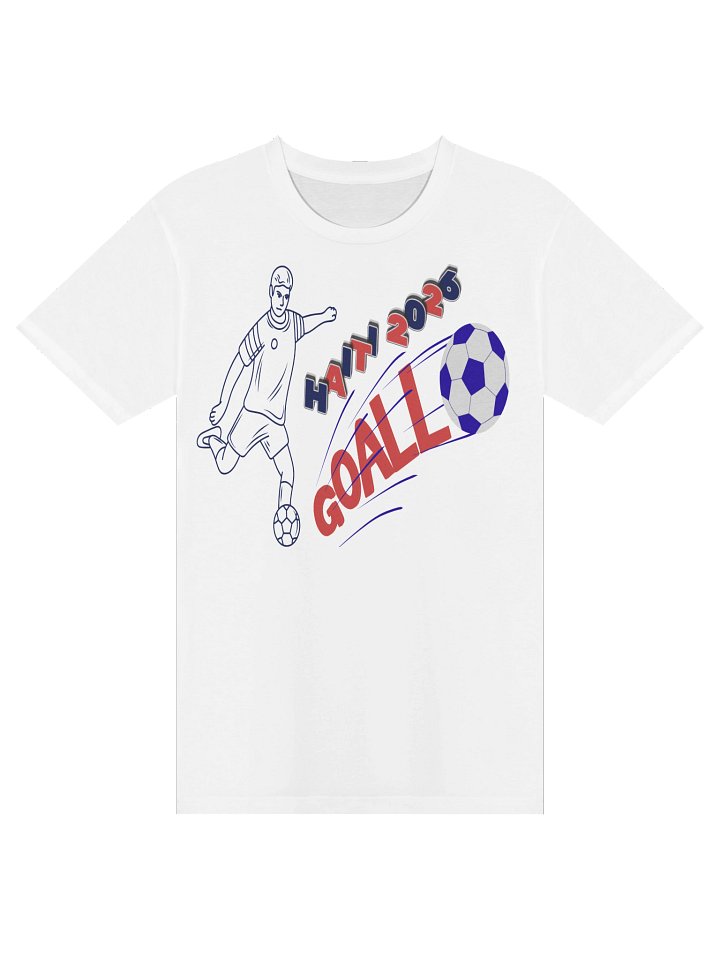 Haiti 2026 World Cup Soccer Goal Unisex T-Shirt product image (1)