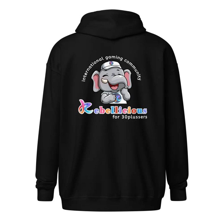 Rebellicious Laughing Zip Hoodie product image (2)