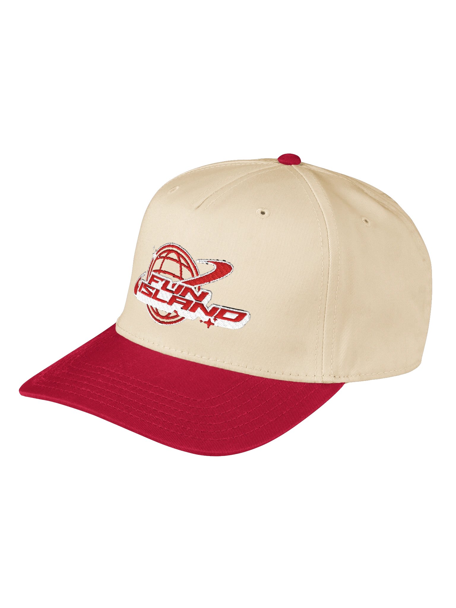 2000s POP FUN ISLAND SNAPBACK HAT EMBROIDERED product image (44)