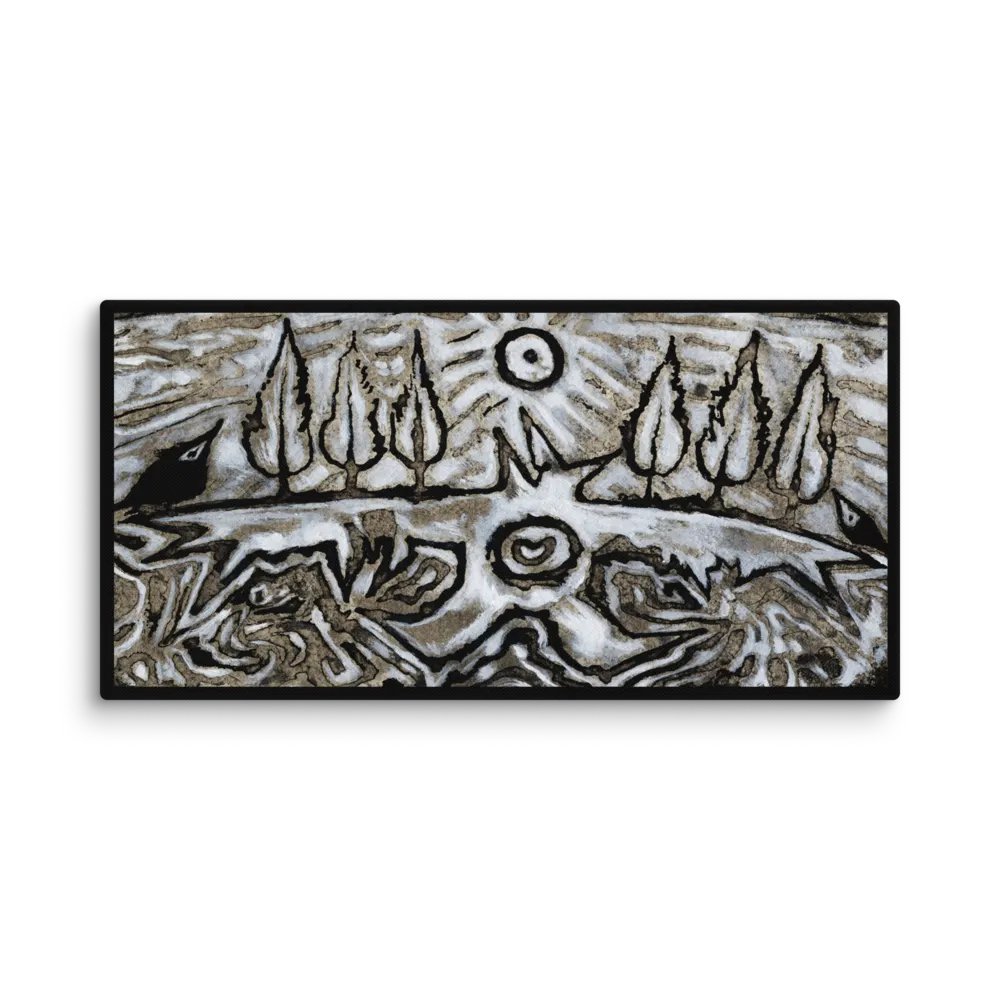 Frosty Morning Allcolor Stretched Canvas product image (1)