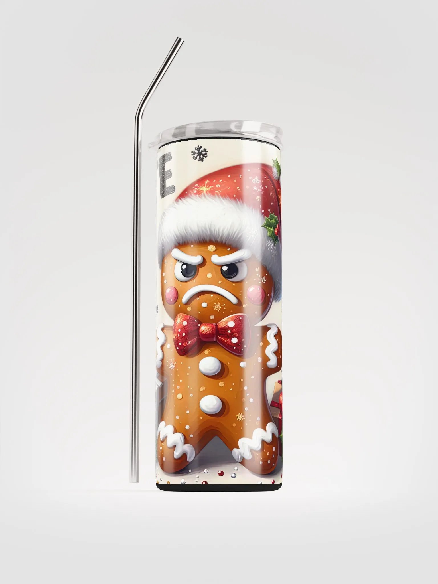 Funny Gingerbread Man Tumbler – 