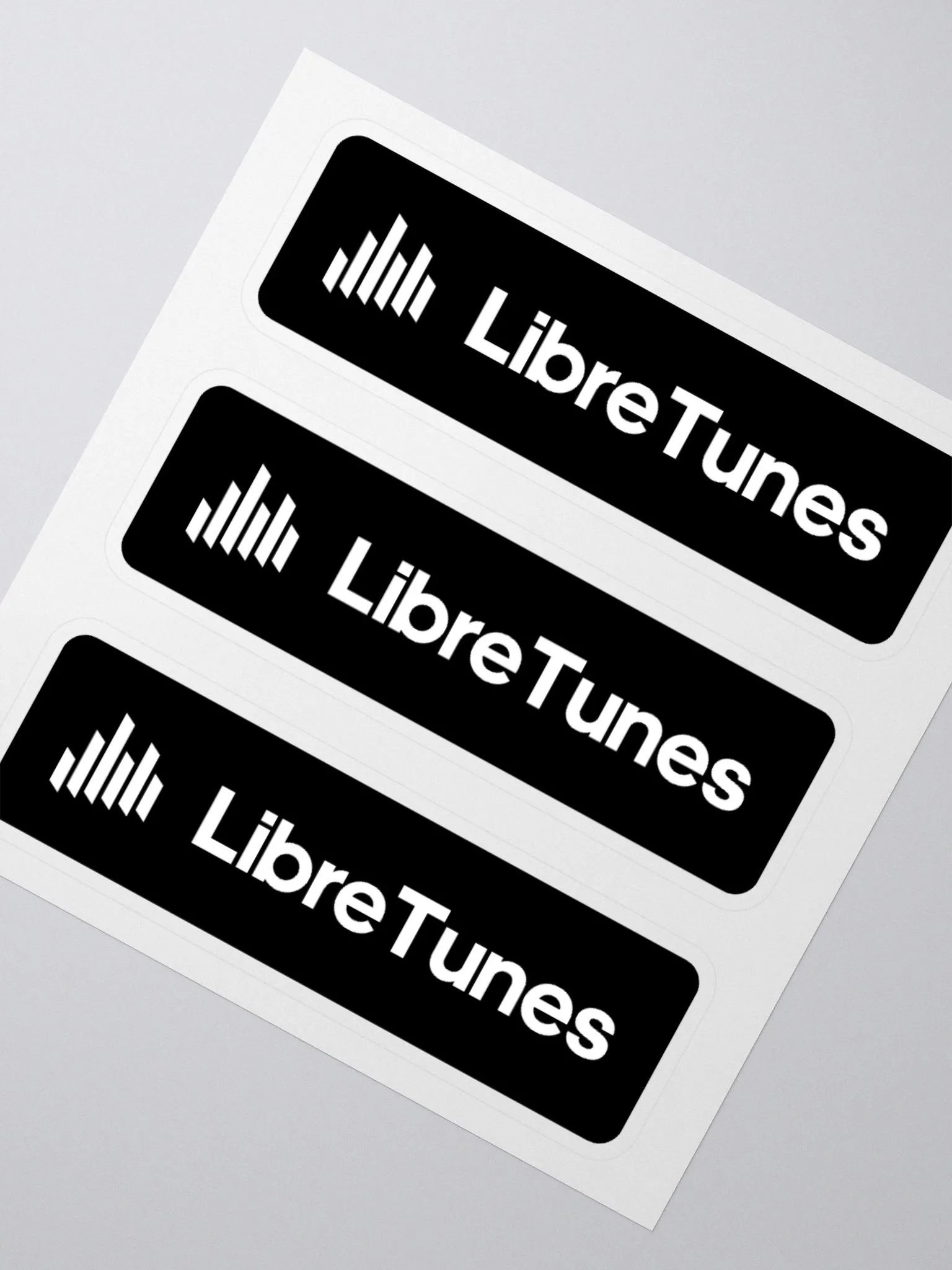 Black Premium Record Label Stickers product image (2)