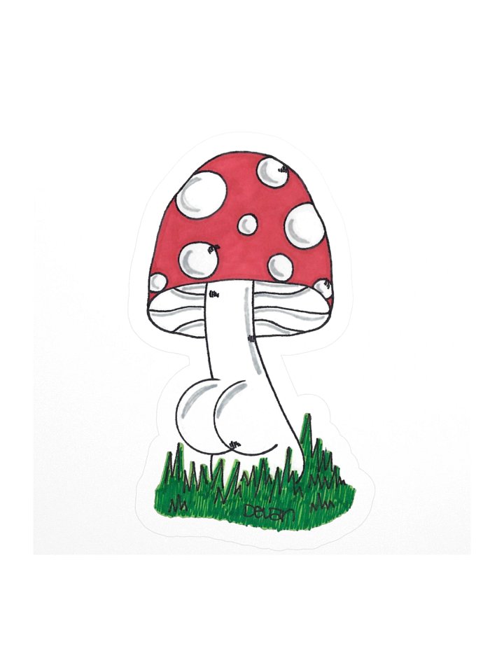 Butts: Mushroom Sticker product image (1)