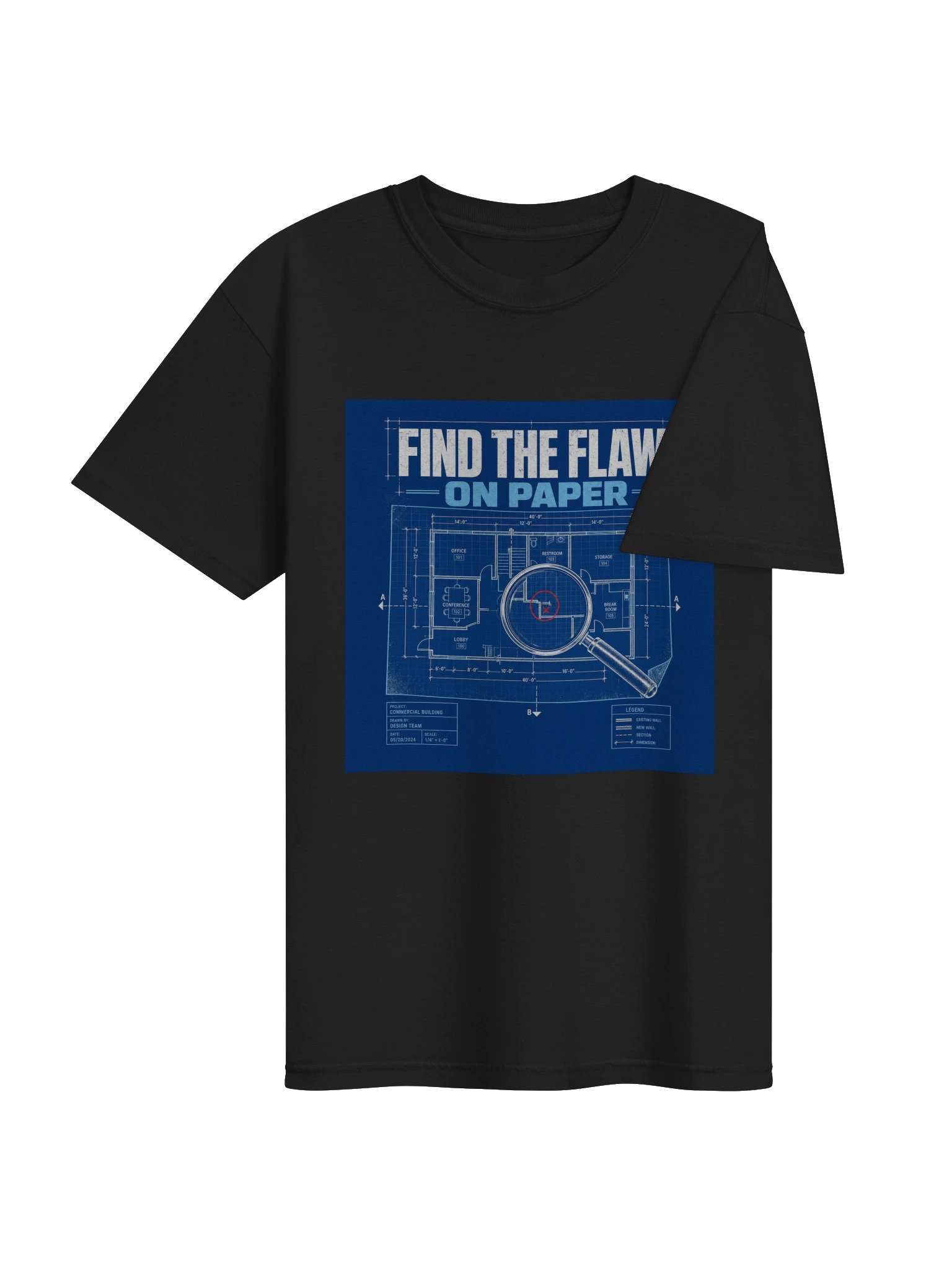 Find The Flaw On Paper Tee product image (10)