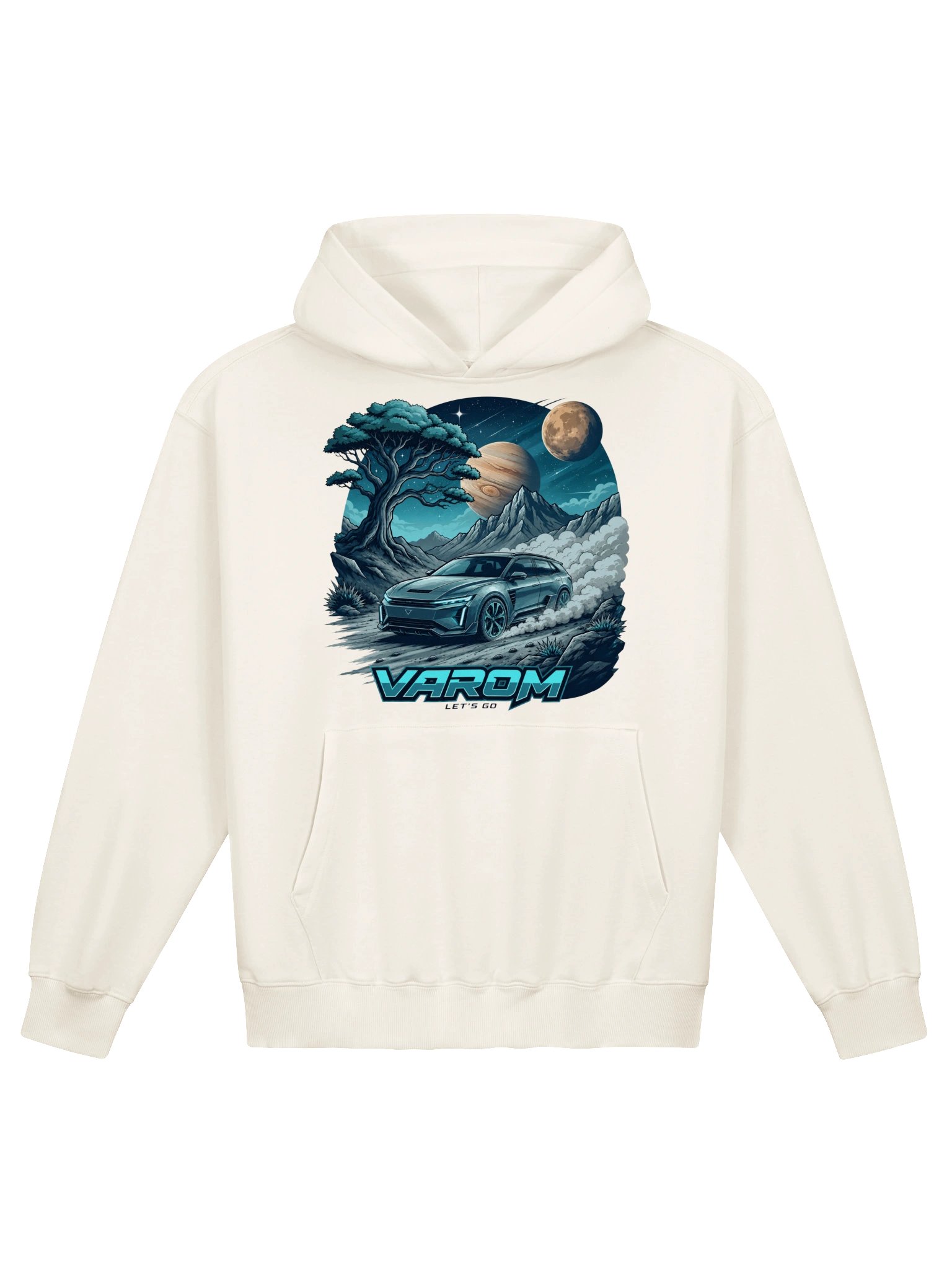 Hoodie Varom Parallel Planet 1 (100% cotton) product image (1)