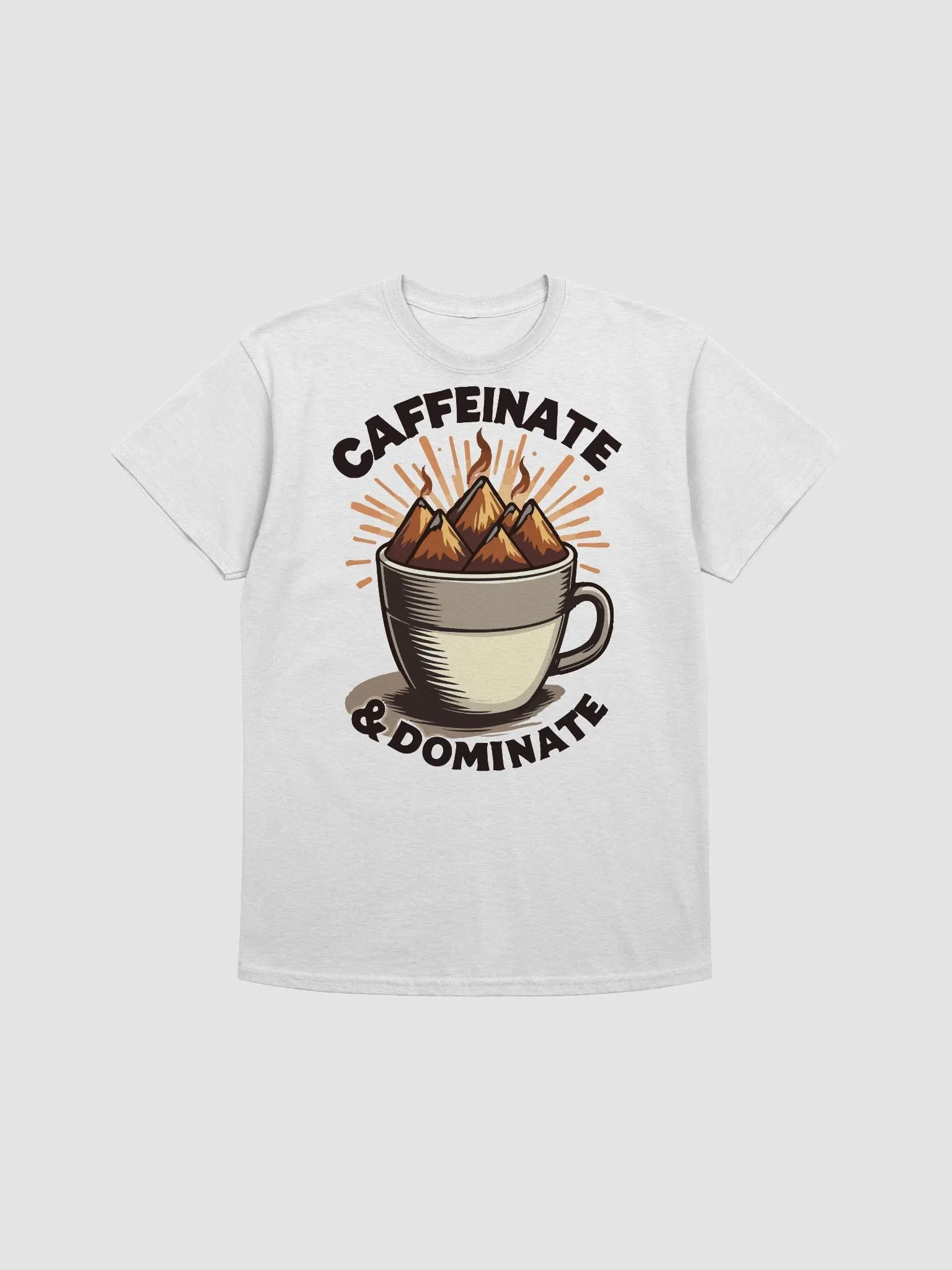 Caffeinate & Dominate T-Shirt product image (1)