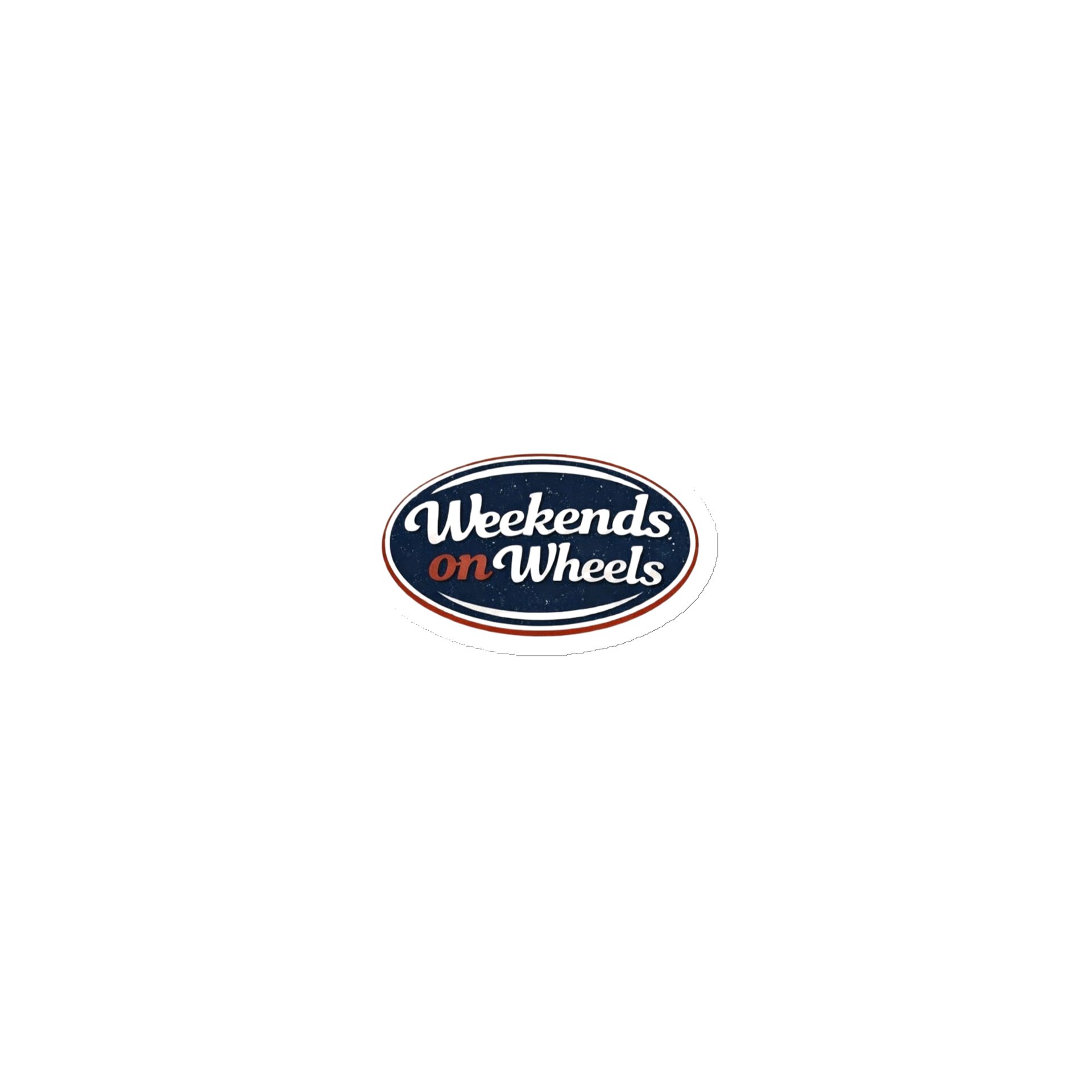 Weekends on Wheels Magnet product image (1)