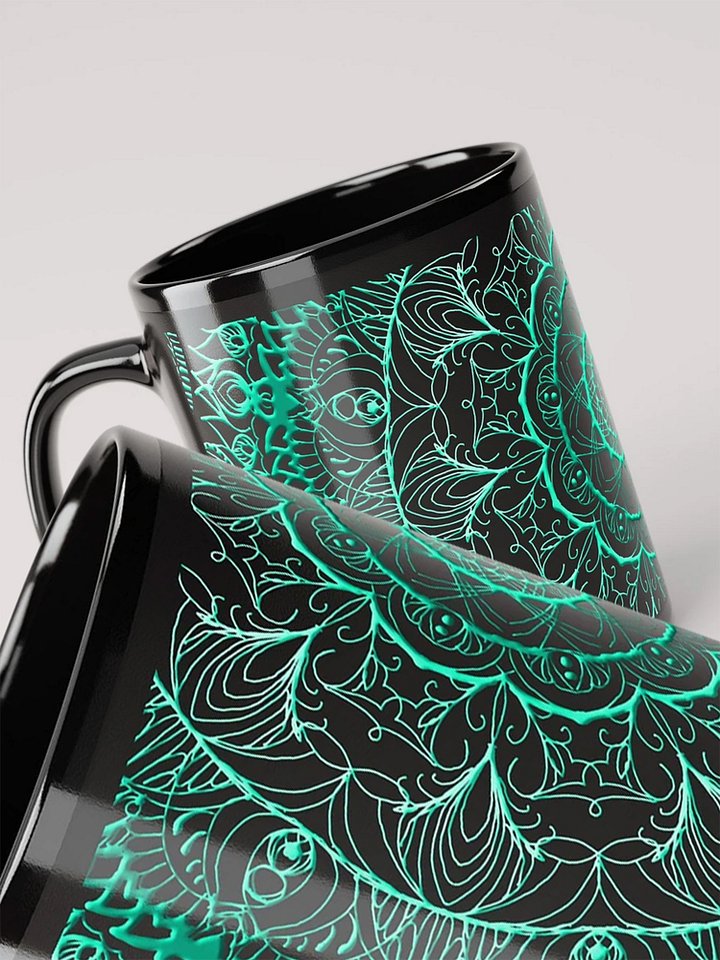 Turquoise Mandala Mug product image (1)