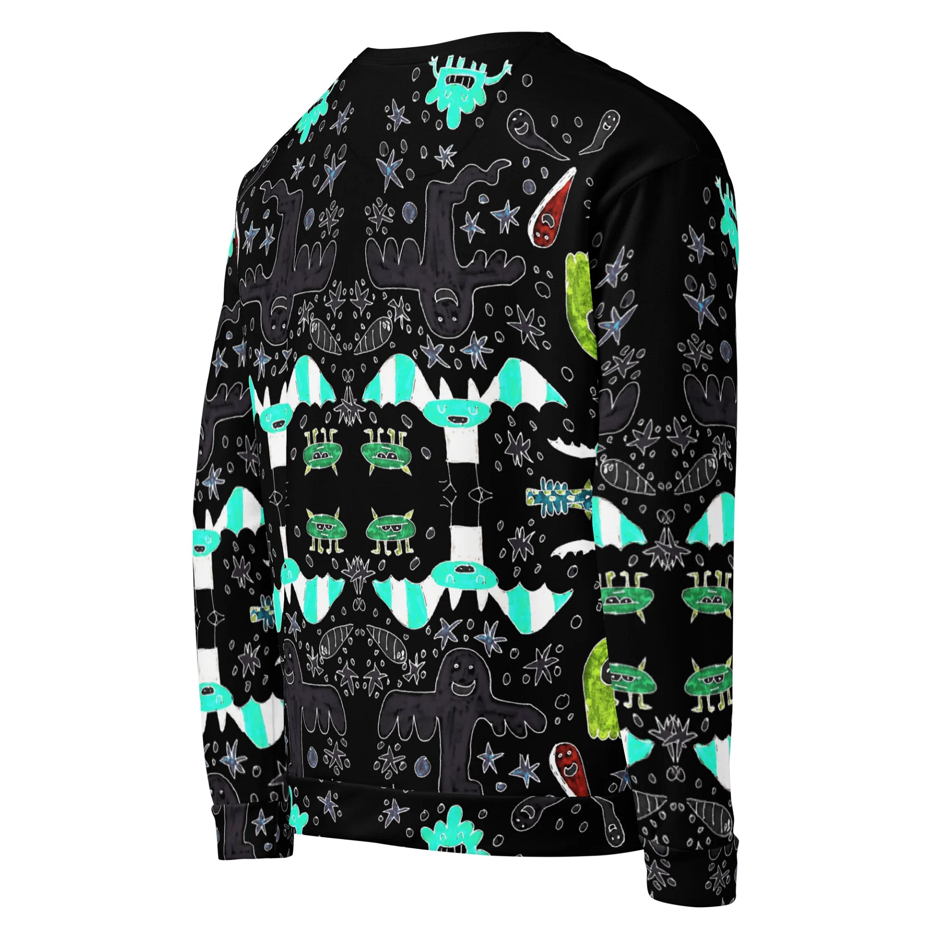 Spooky All-Over Print Sweatshirt product image (5)